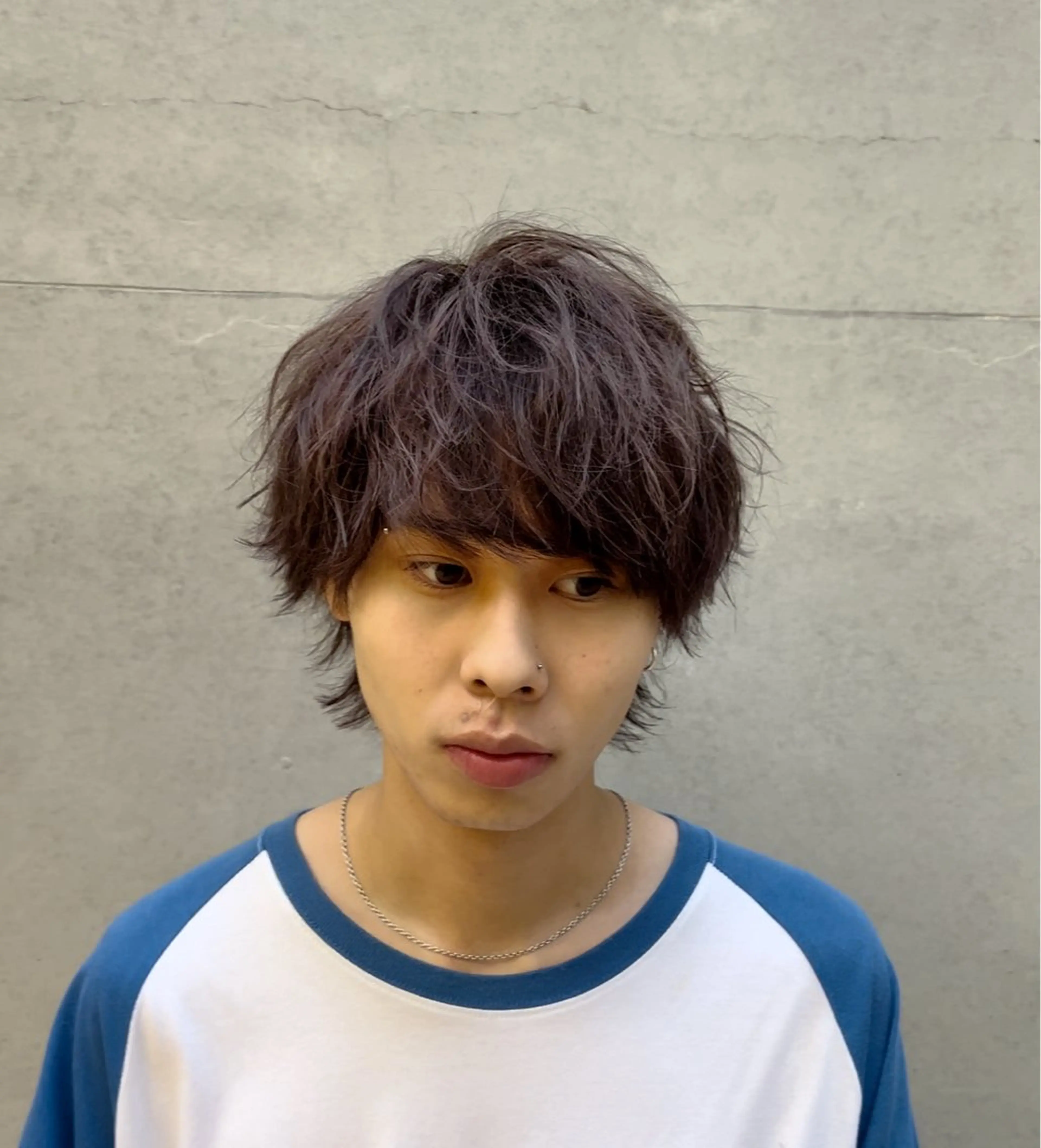 ショート メンズ メンズウルフカット ウルフカット 無料カットモデル募集 ✨鵜澤　佑気のヘアスタイル