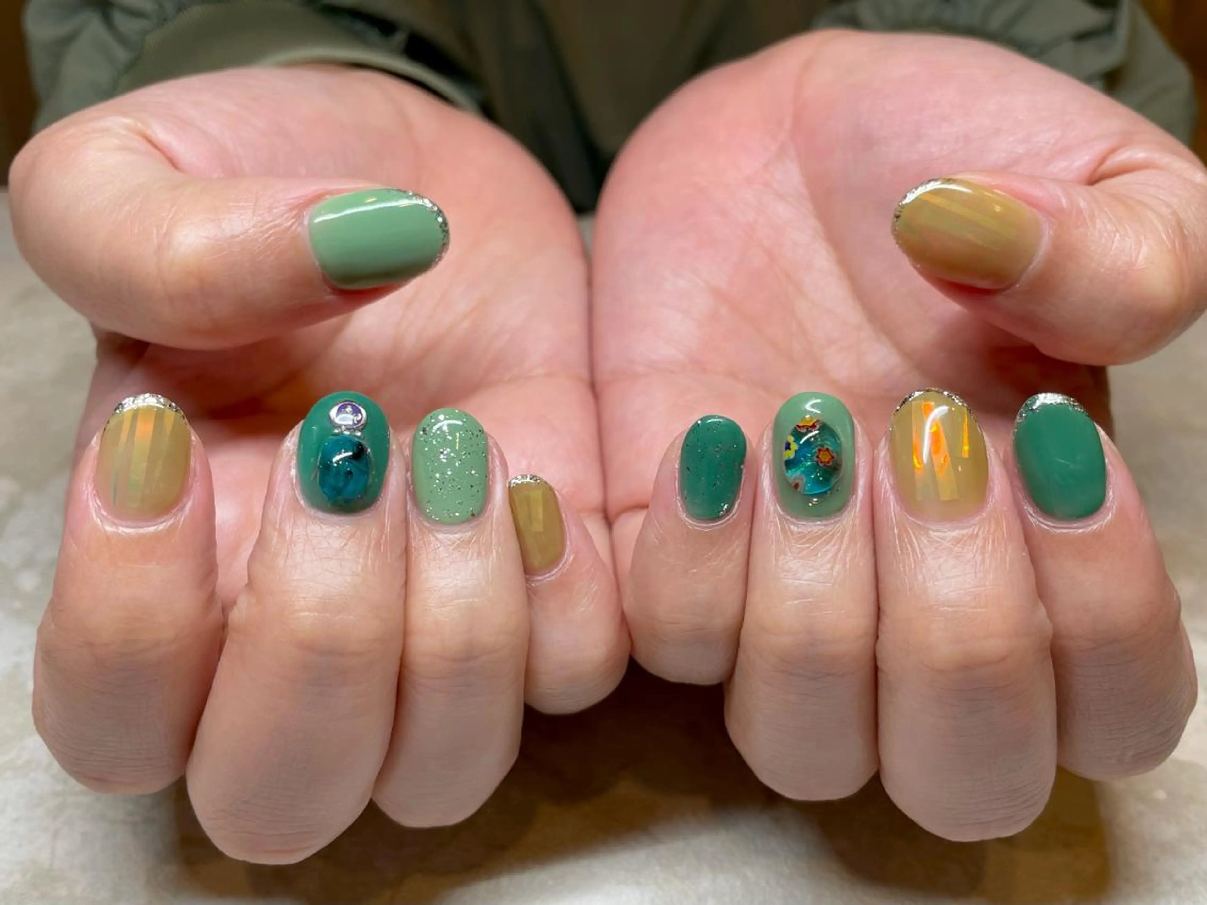 ネイル ハンドネイル クレンバイマリー ヤマトのネイルデザイン