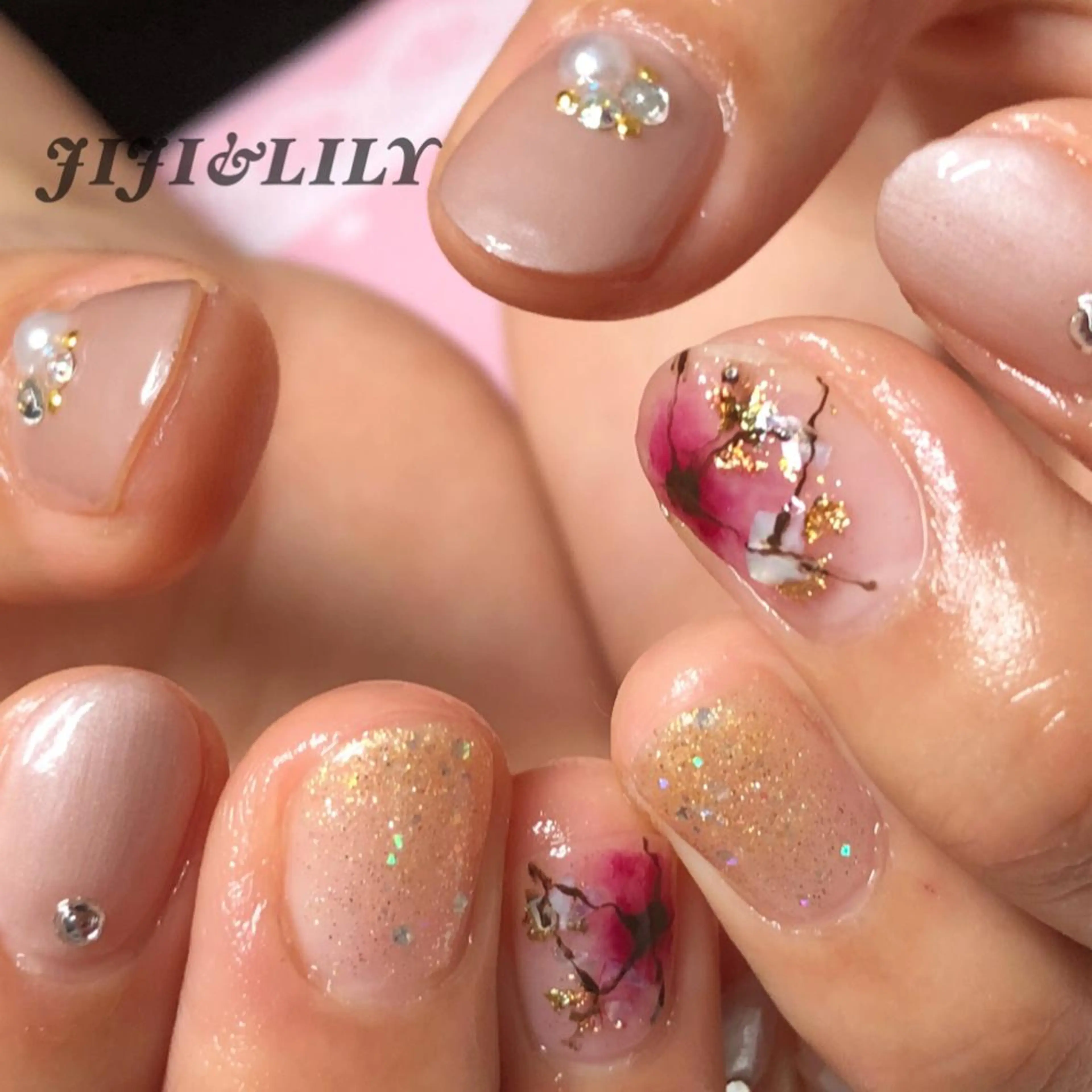 ネイル ニュアンスネイル 豊田 圭子のネイルデザイン