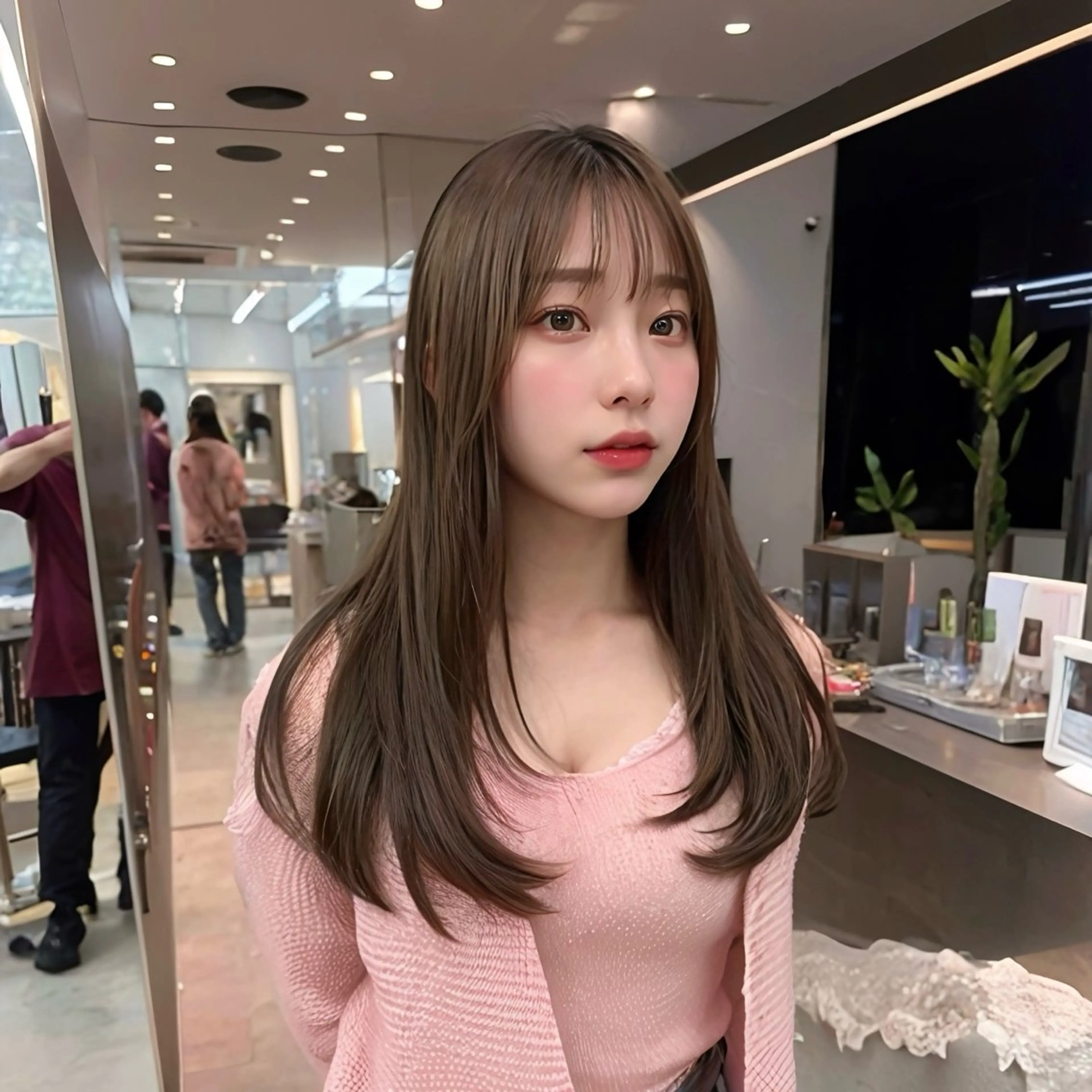 ロング 髪質改善/縮毛矯正/ 韓国ヘア/矢野のヘアスタイル