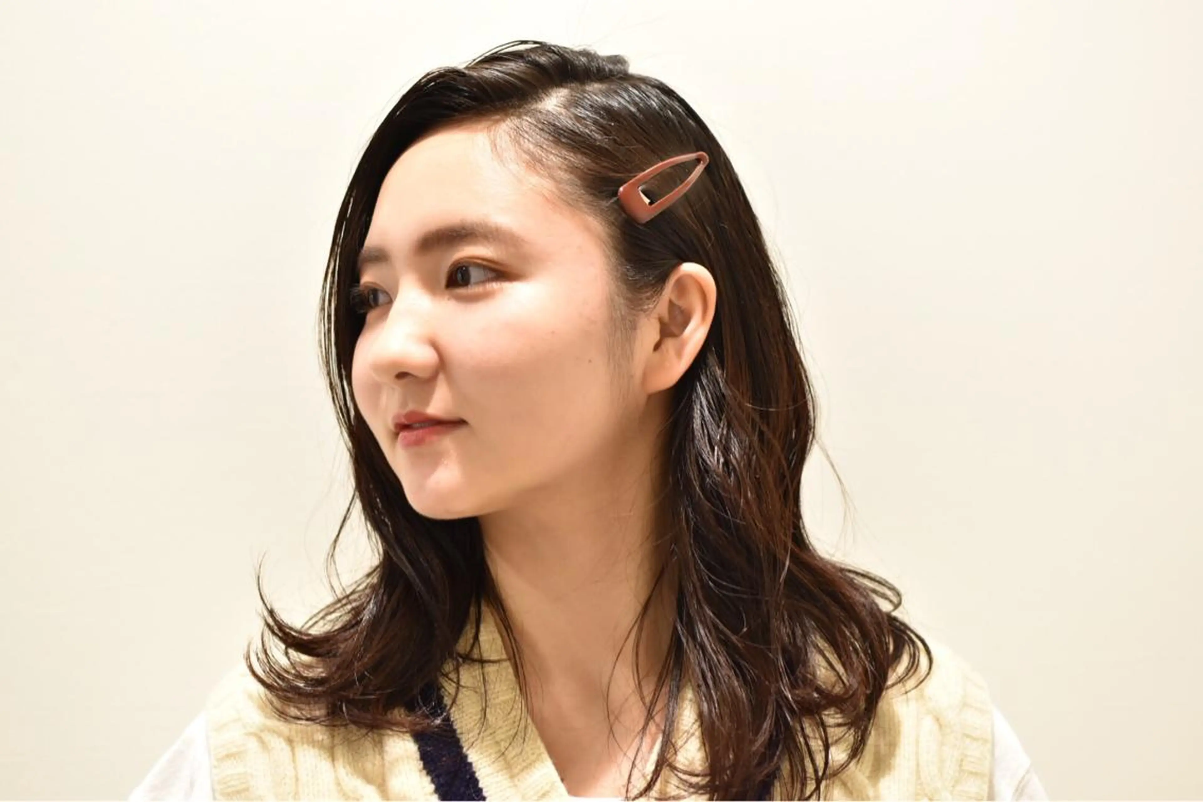 セミロング fuchigami suzunoのヘアスタイル