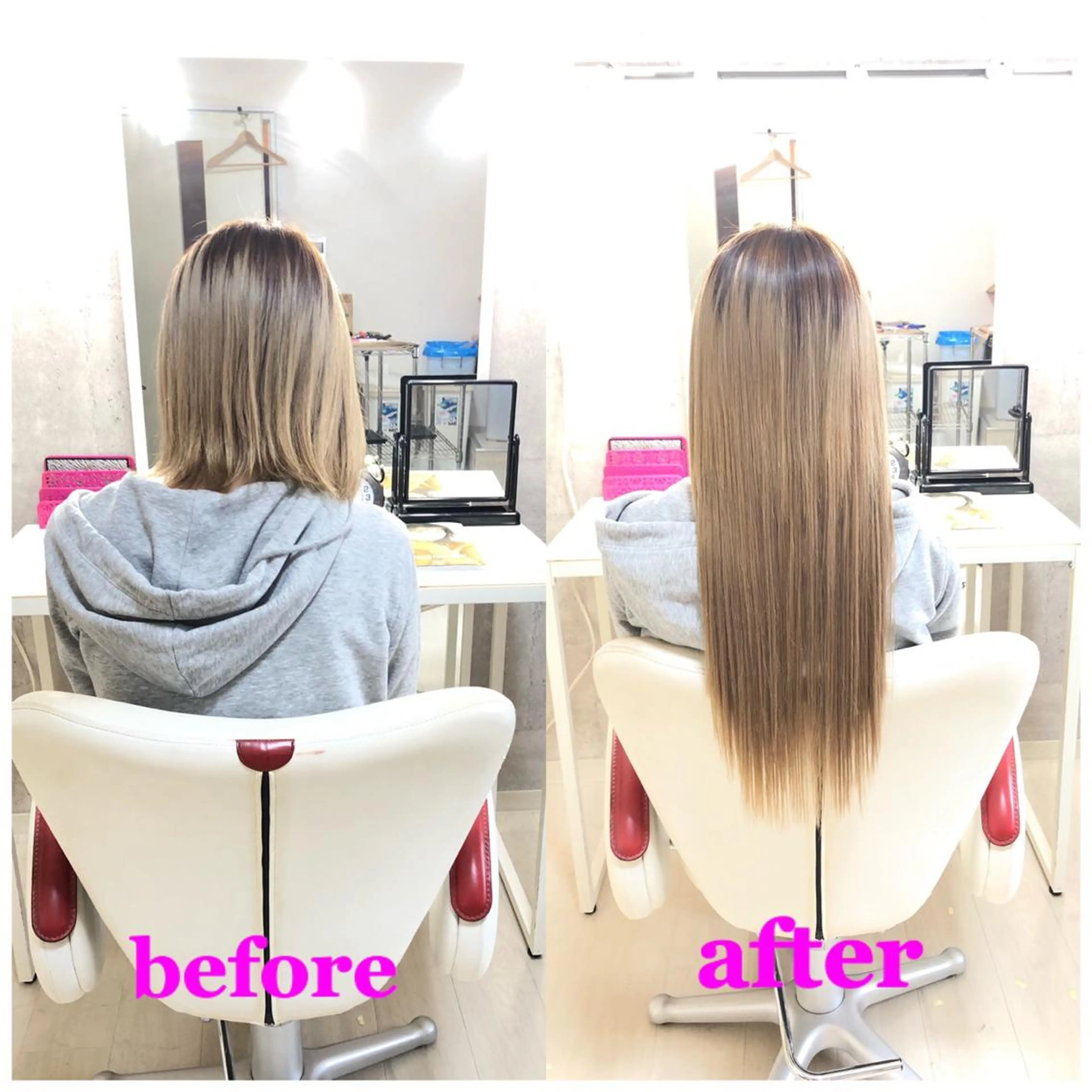 ロング エクステ 🌸ドレスアップ 心斎橋店🌸のヘアスタイル