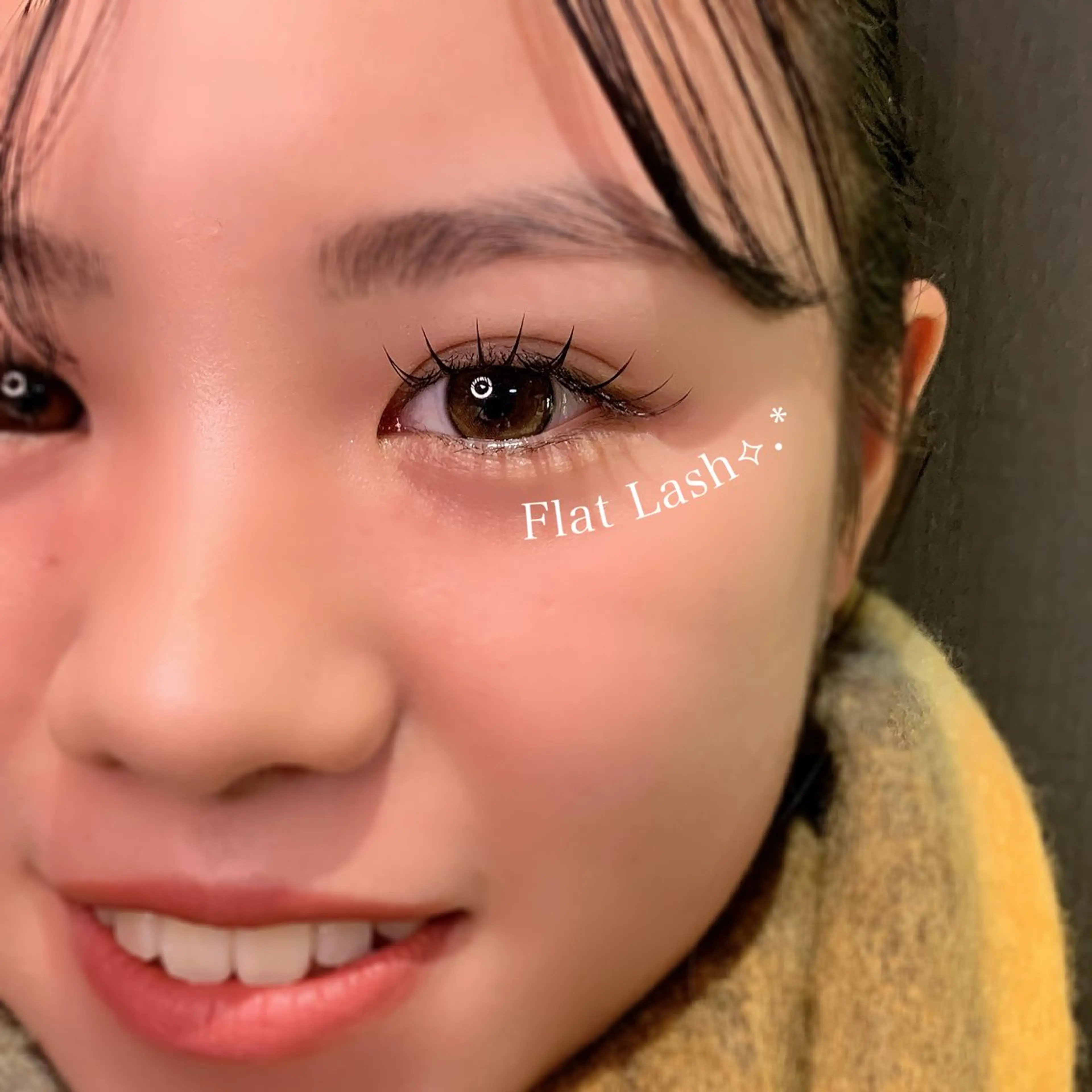 マツエク・マツパ Cカール フラットラッシュ マツエク Ayumi.pro 🍆N《4階》のマツエク・マツパデザイン