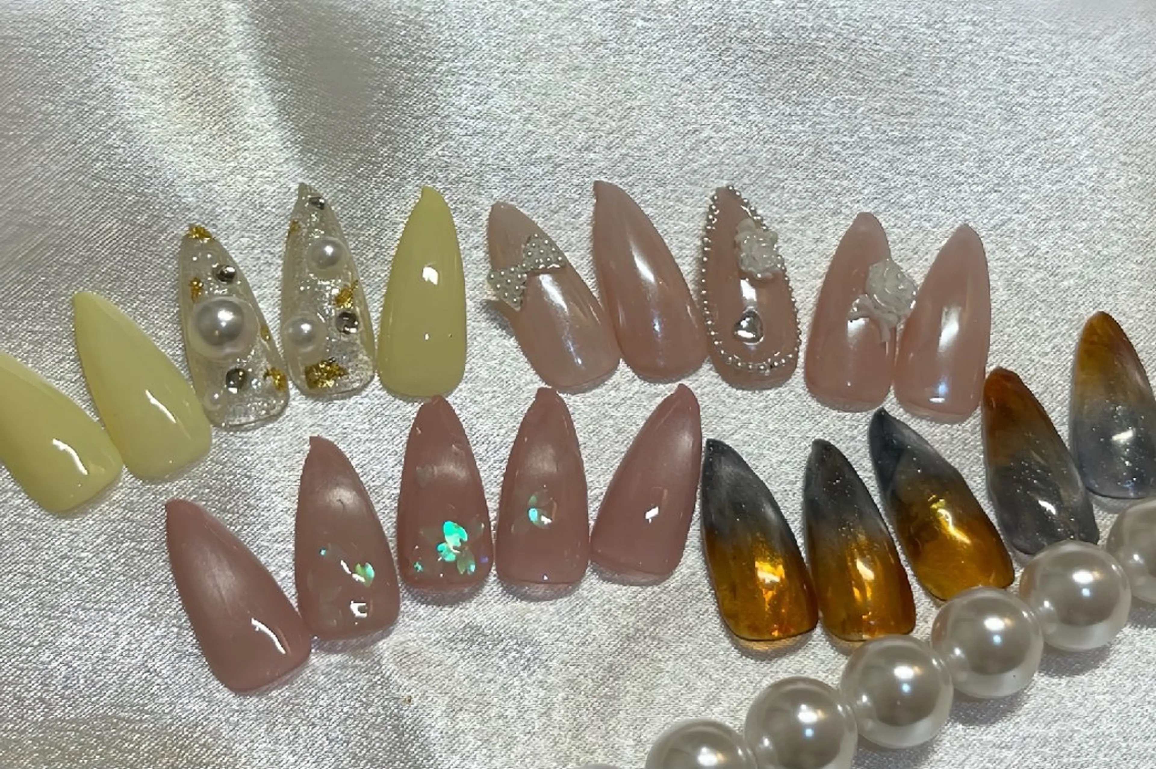 ネイル 韓国ネイル ハンドネイル LABEL TAKARAのネイルデザイン