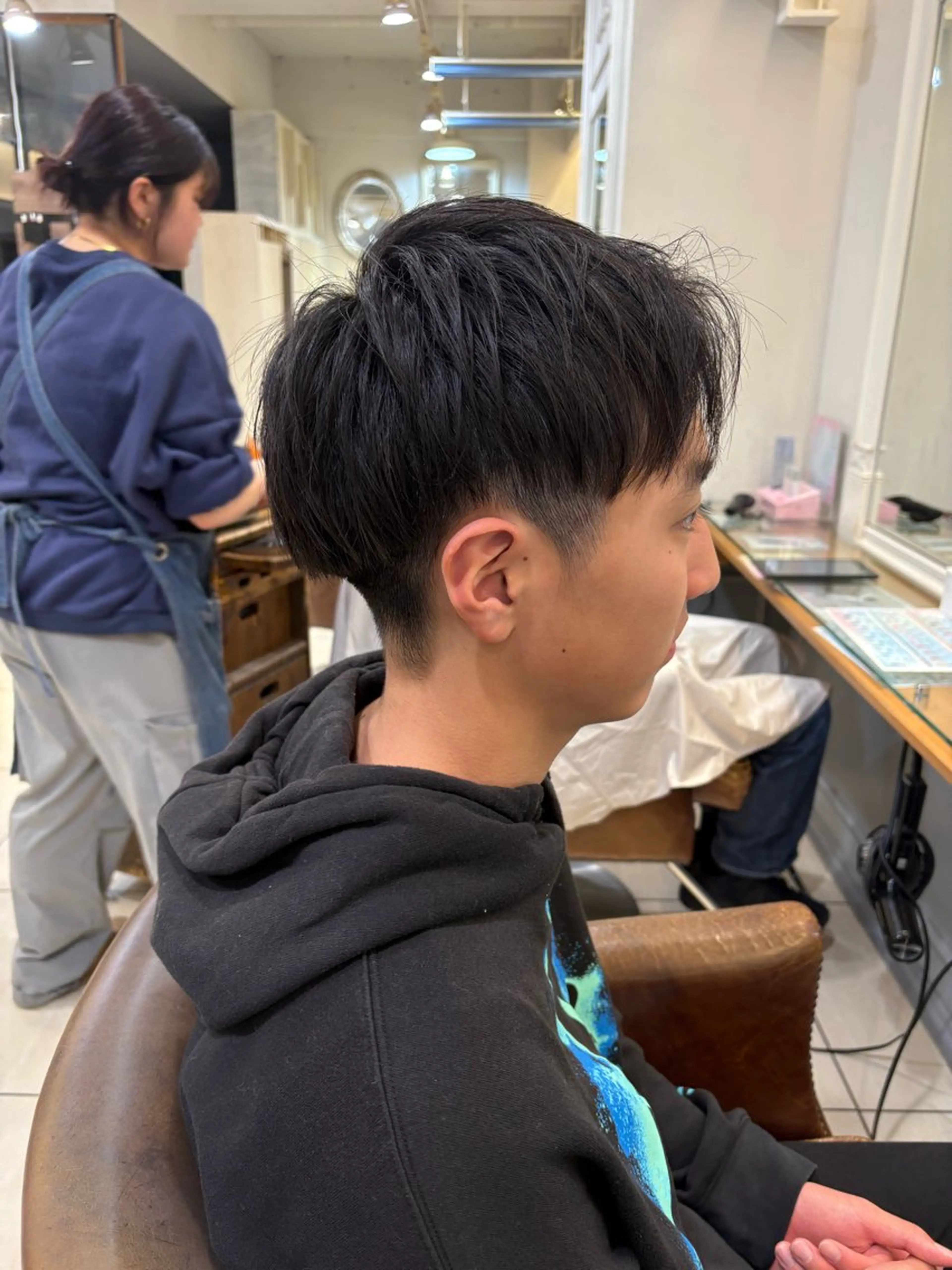 メンズ カット 韓国ヘアー🇰🇷 MIWAのヘアスタイル