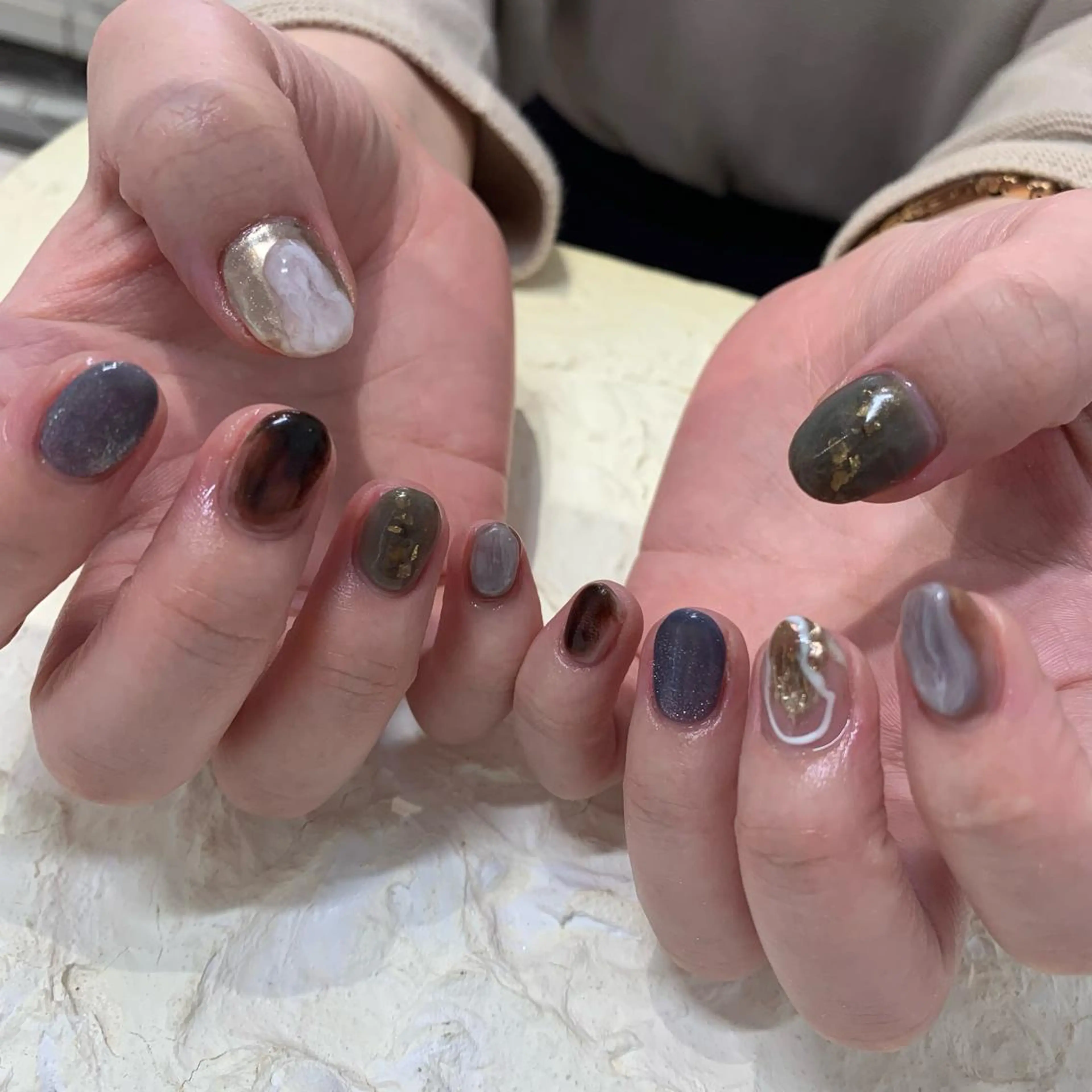 ネイル マキノ ユイのネイルデザイン