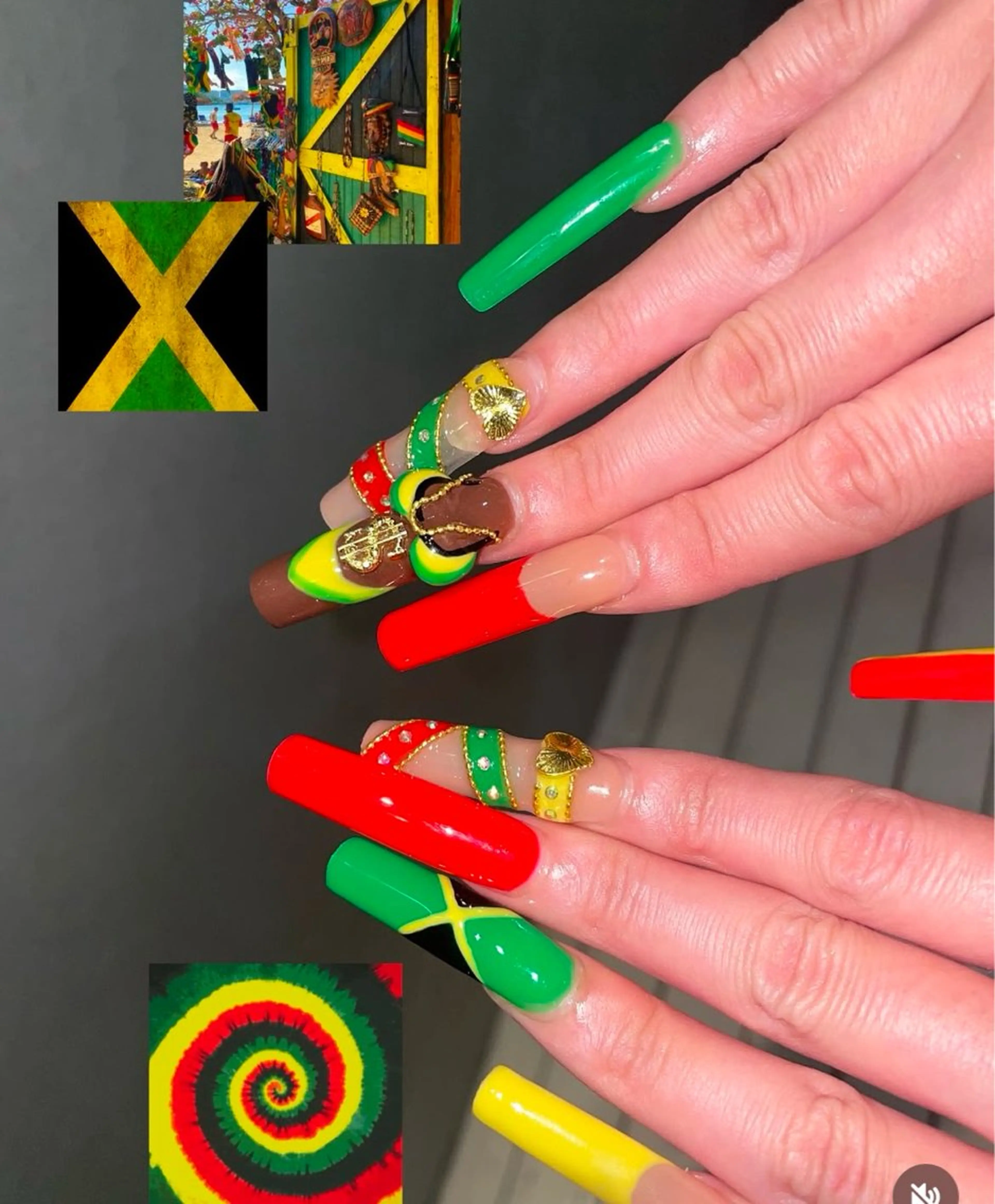 ネイル GO TODAY シェアサロン 渋谷Amiu店所属・渋谷ネイル🎀 y2k/海外ネイルのネイルデザイン