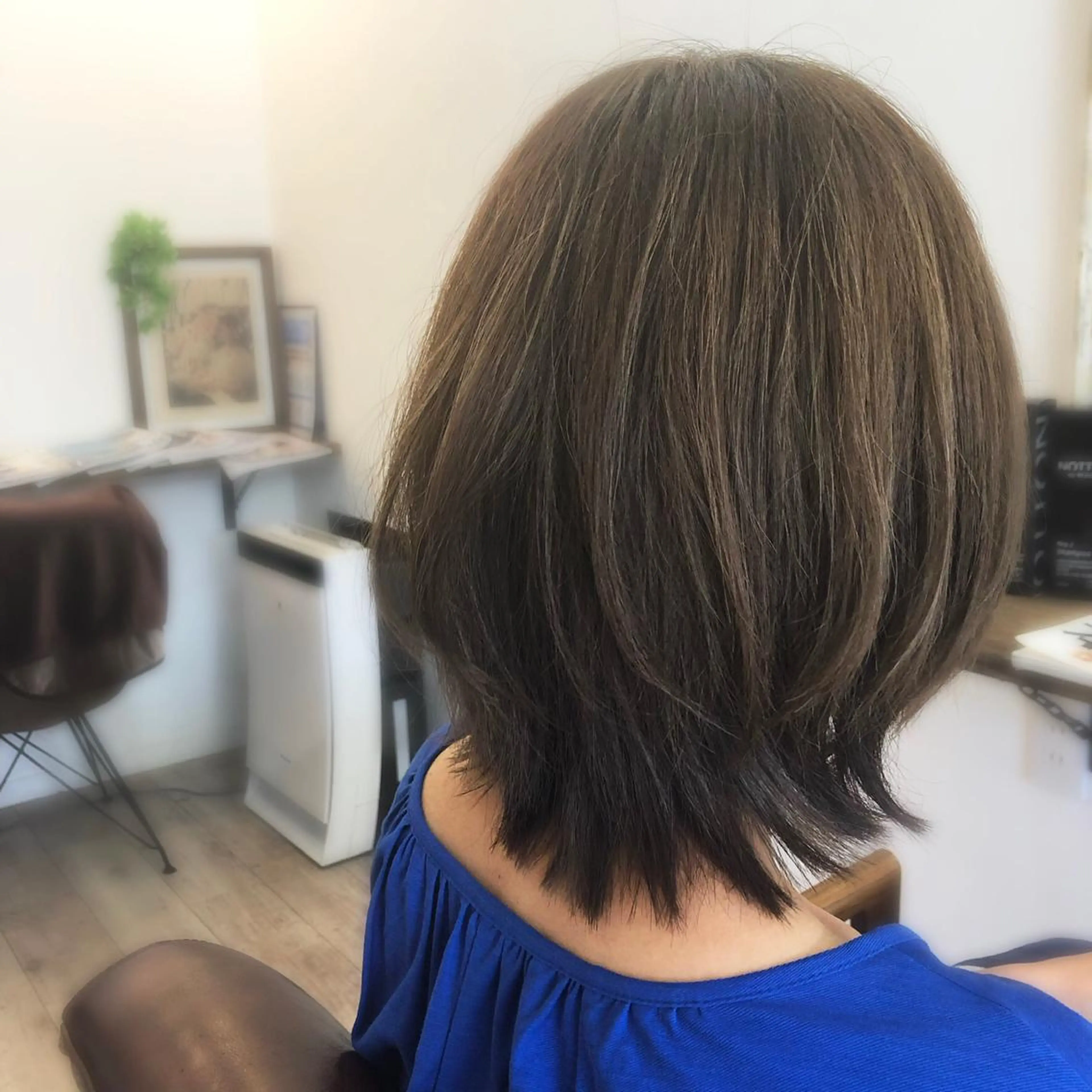 ミディアム hair shiki -志希-のヘアスタイル