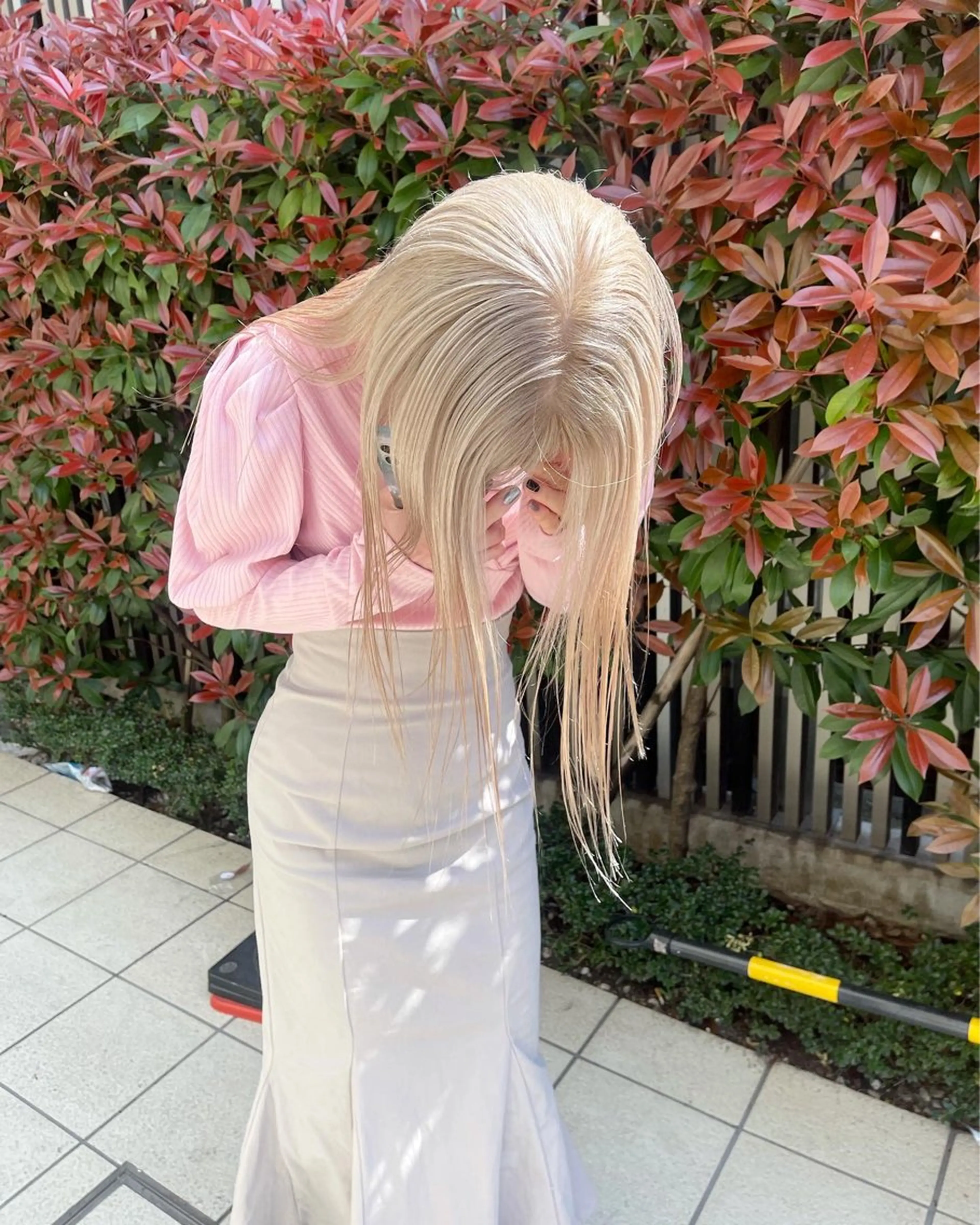 ミディアム カラー ブリーチ ケアブリーチ カット ヘアカラー トリートメント “ミニモ最高評価獲得 “代表"Kohei"のヘアスタイル