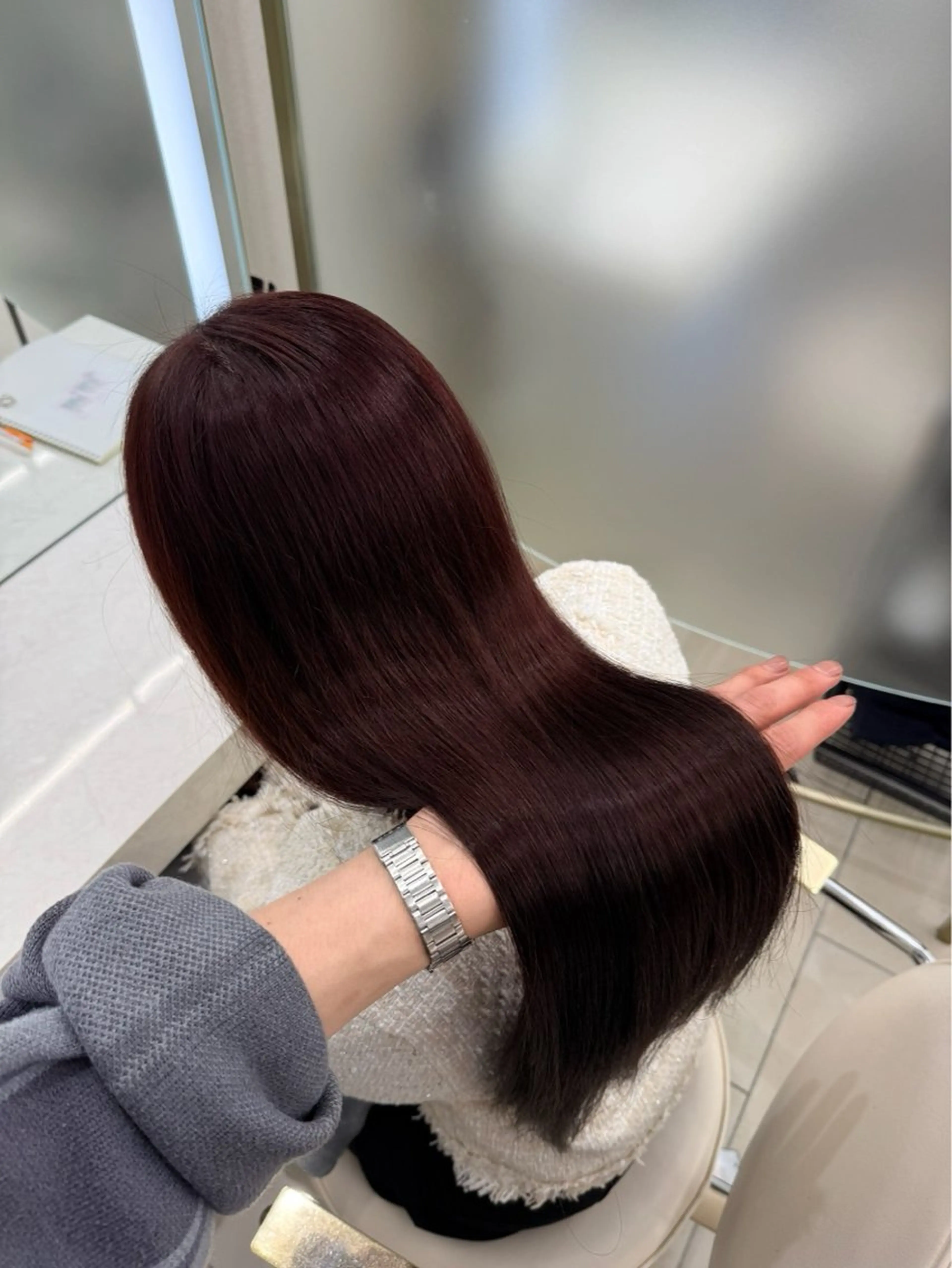ロング カラー ヘアカラー 松宮 太暉のヘアスタイル