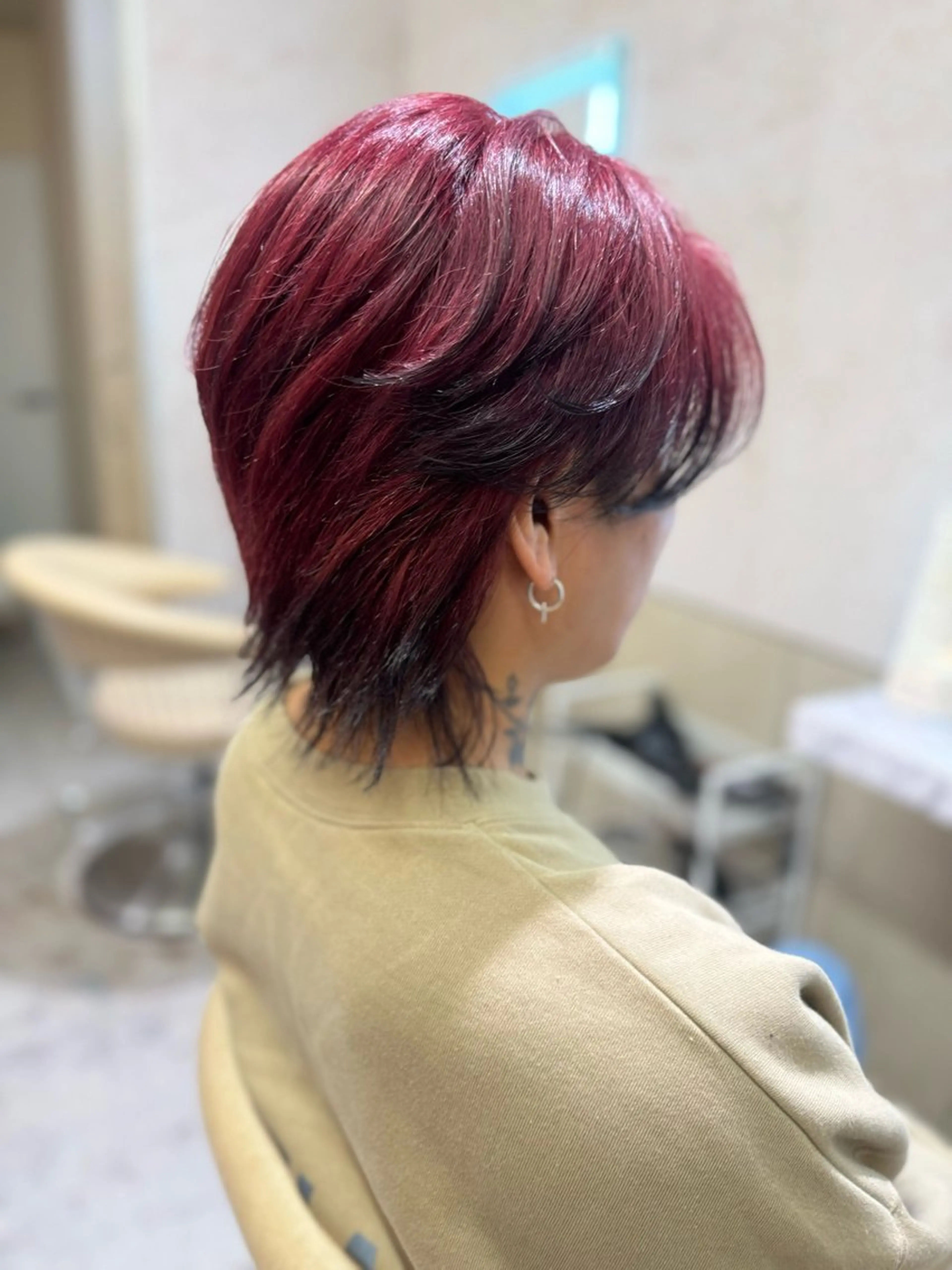 カラー メンズ メンズスタイル 伊畑優希のヘアスタイル