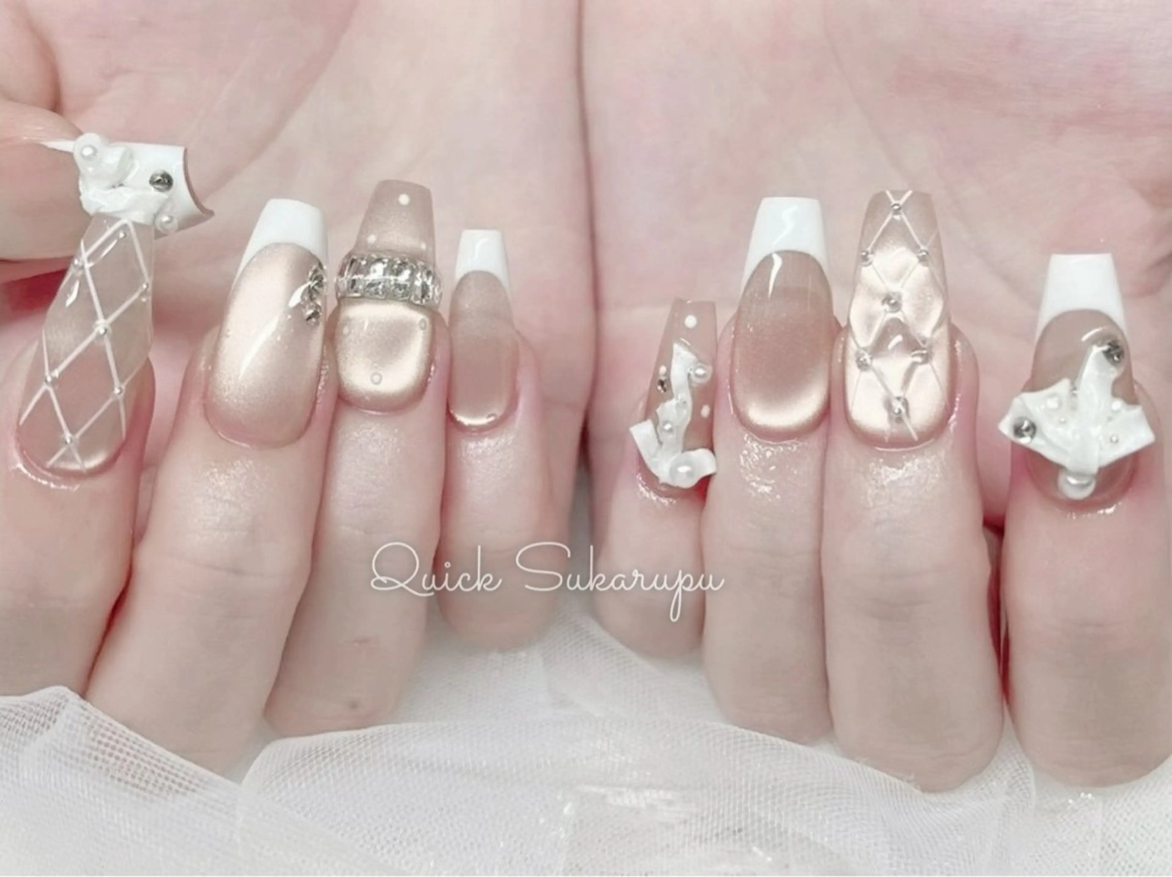 ネイル ハンドネイル Quick Sukarupu池袋のネイルデザイン