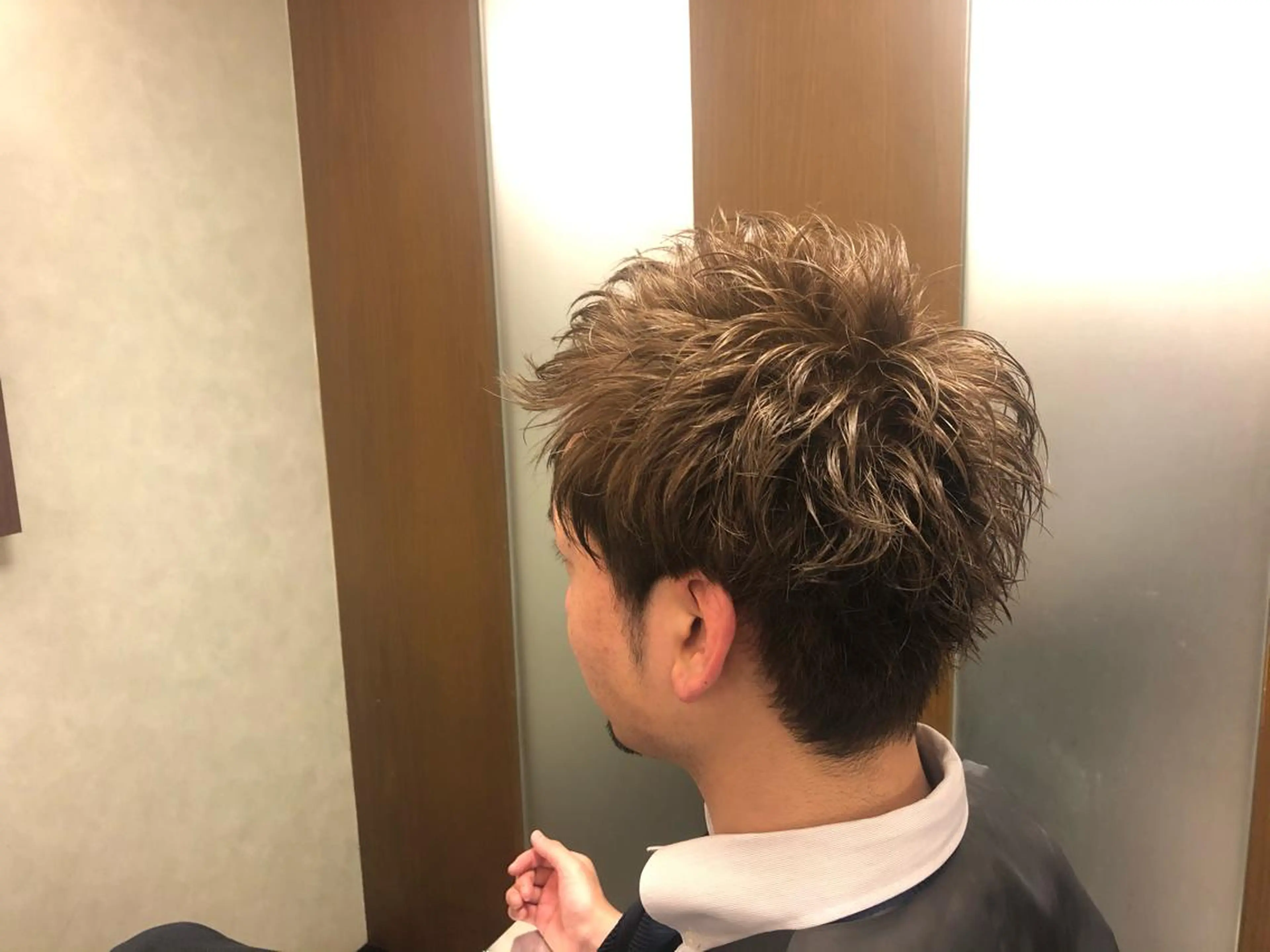 ショート ショートヘア カット ヘアカラー 齋藤 壱成のヘアスタイル