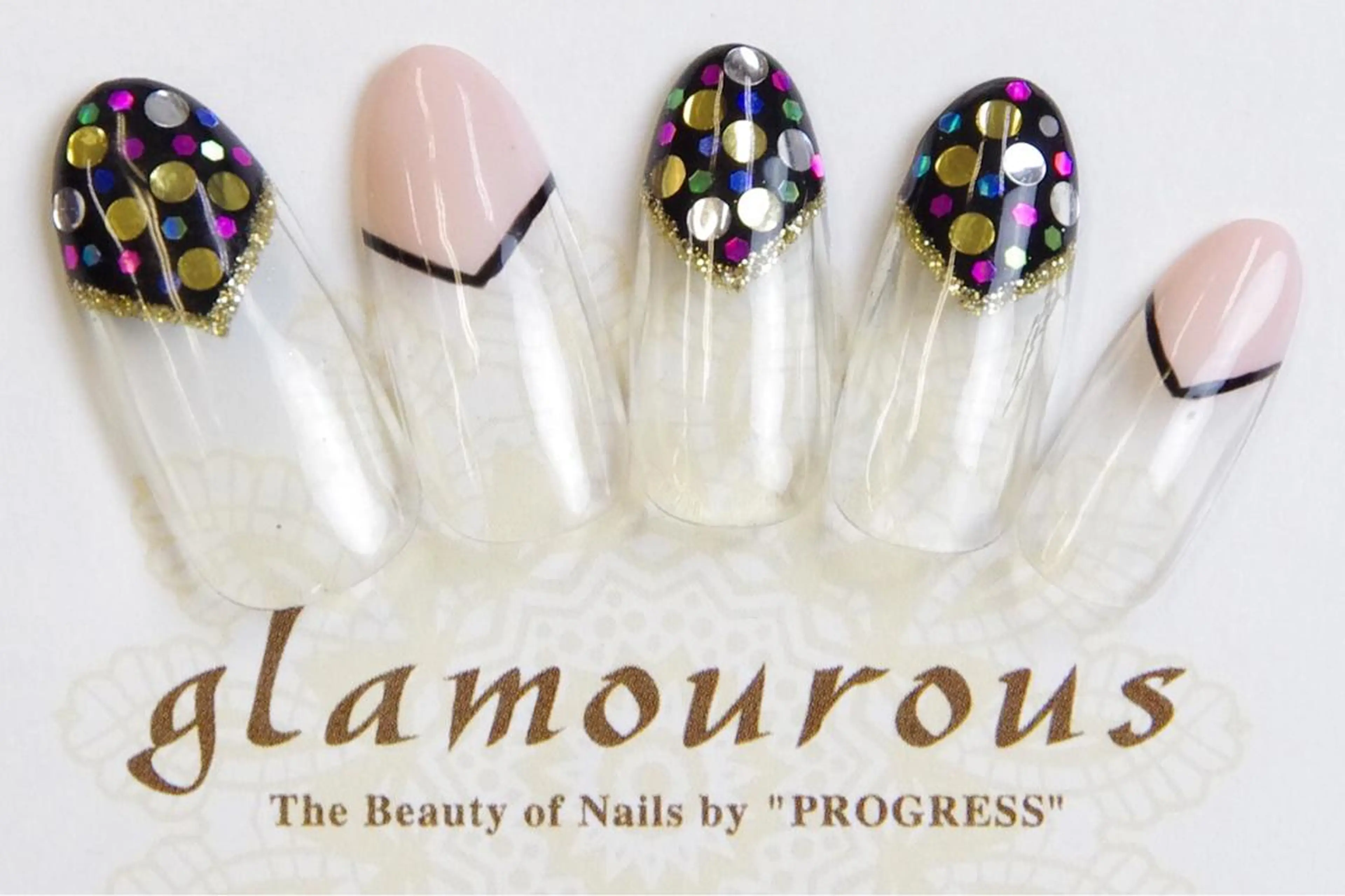 ネイル グラマラス ／アンジェアイのマツエク・マツパデザイン