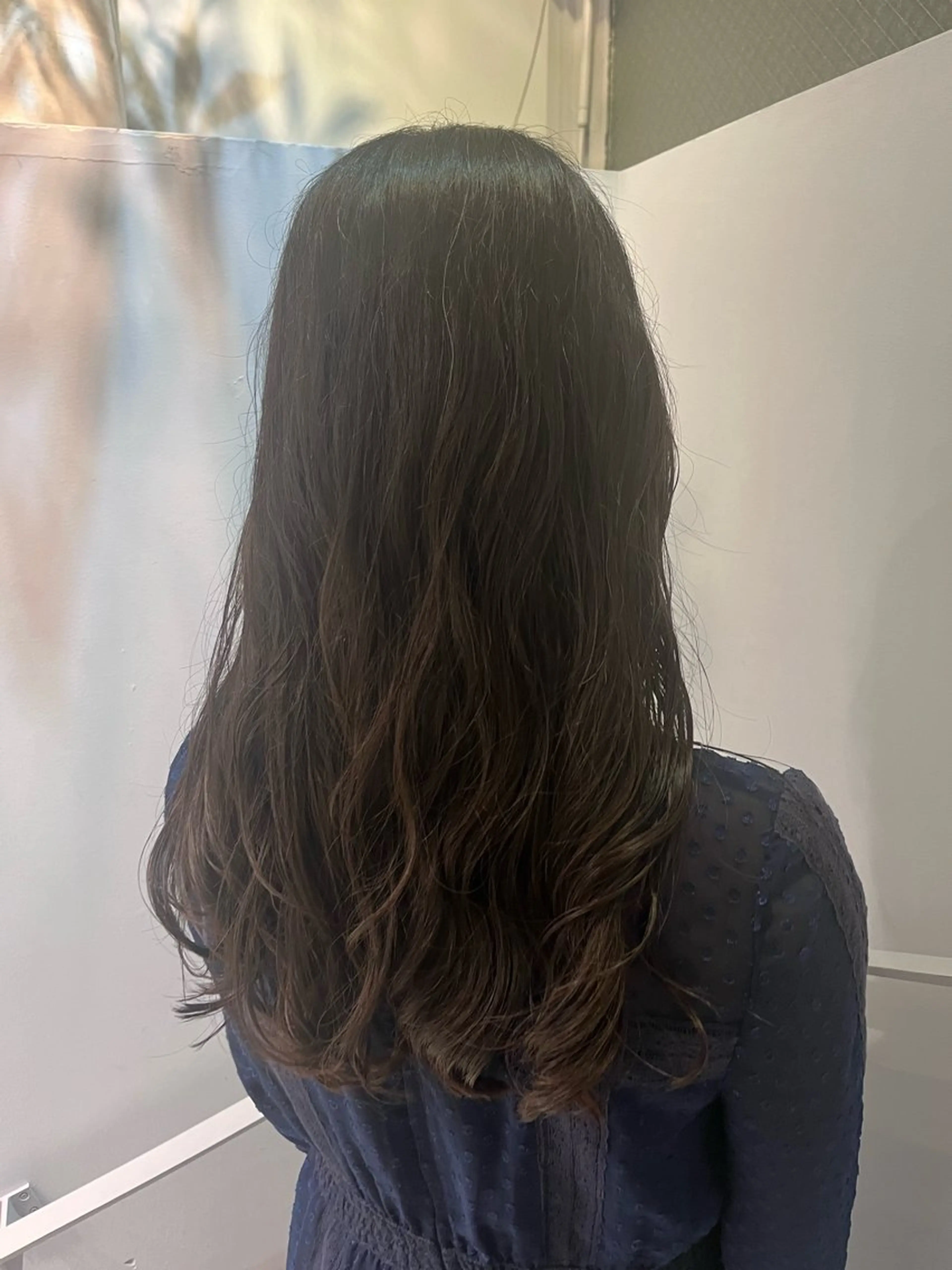 ロング パーマ ロング FILMS所属・-みつま はるな-のヘアスタイル