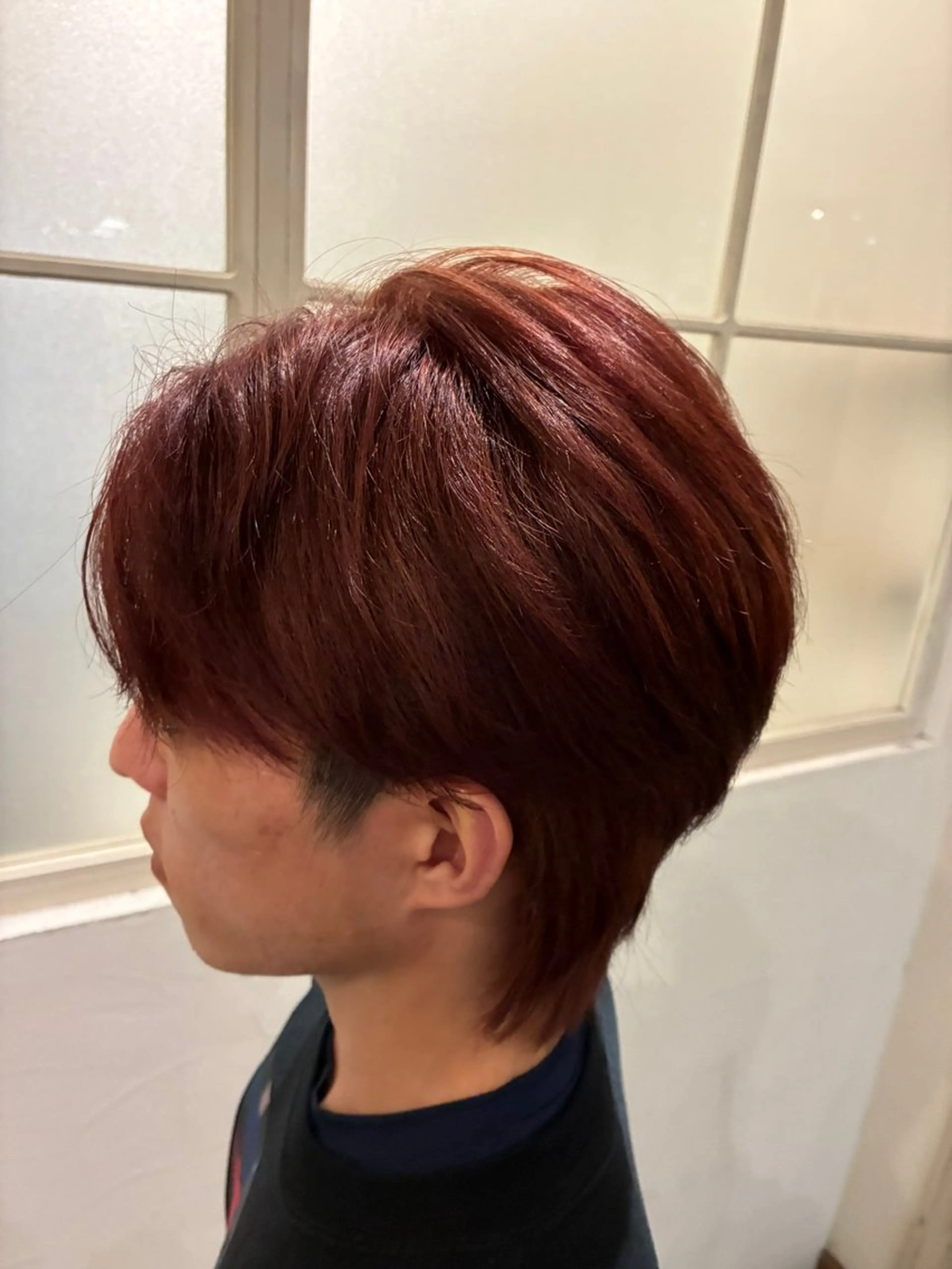 ショート メンズ メンズブリーチ ヘアカラー 雨坪 流聖のヘアスタイル