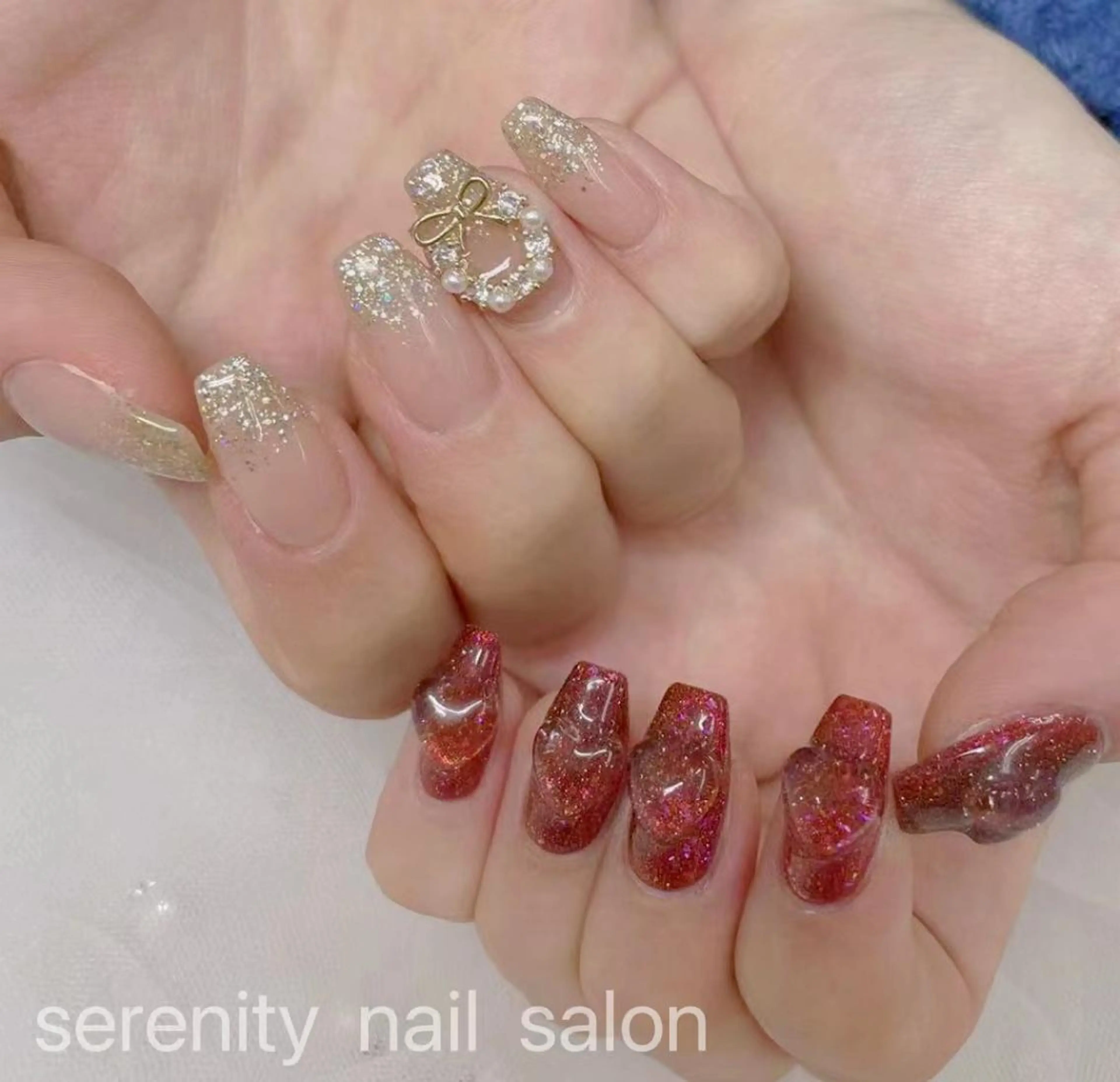 ネイル ハンドネイル ハンドケア ✨Serenity Nail salonのネイルデザイン