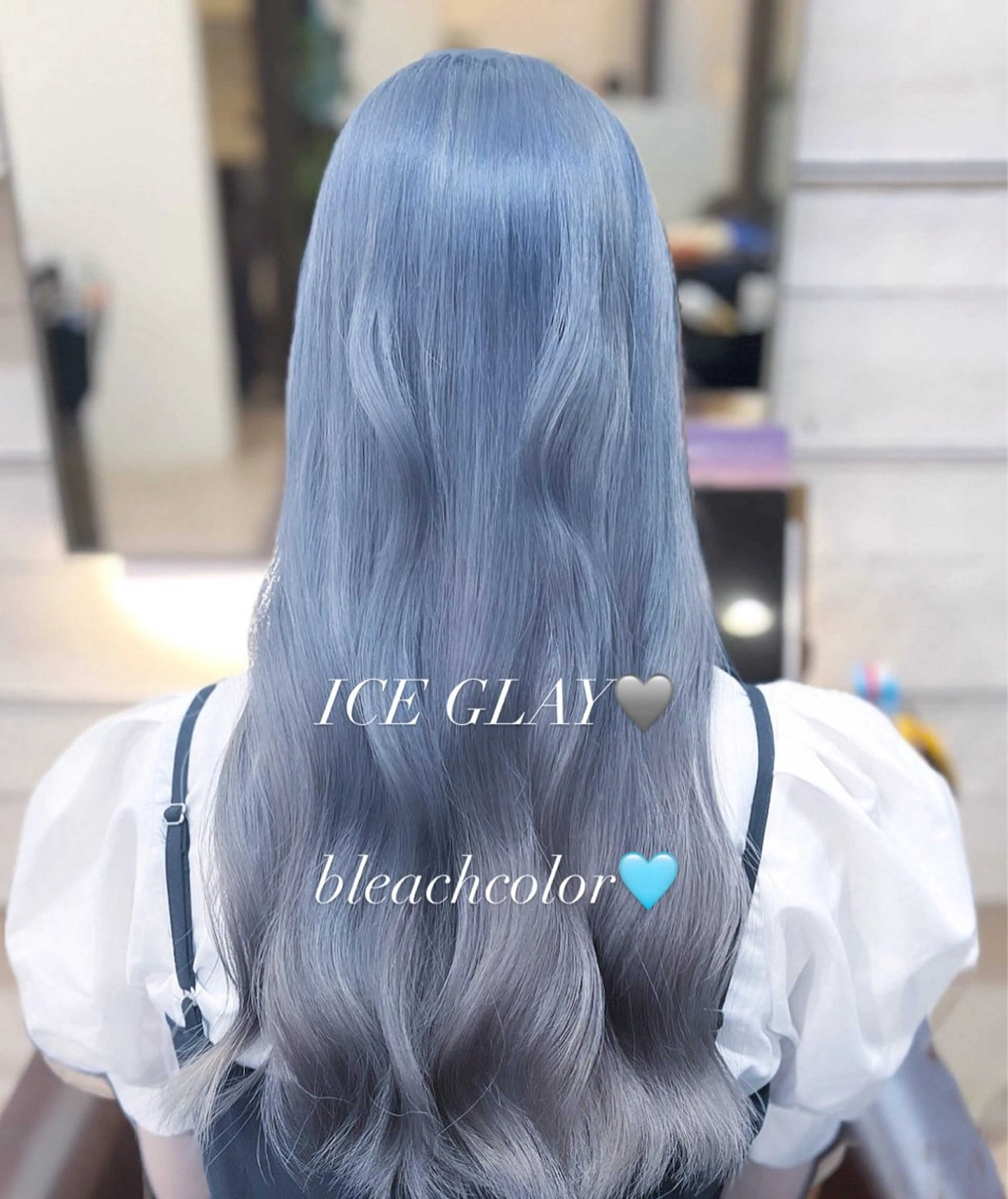 セミロング 三原 つばさのヘアスタイル