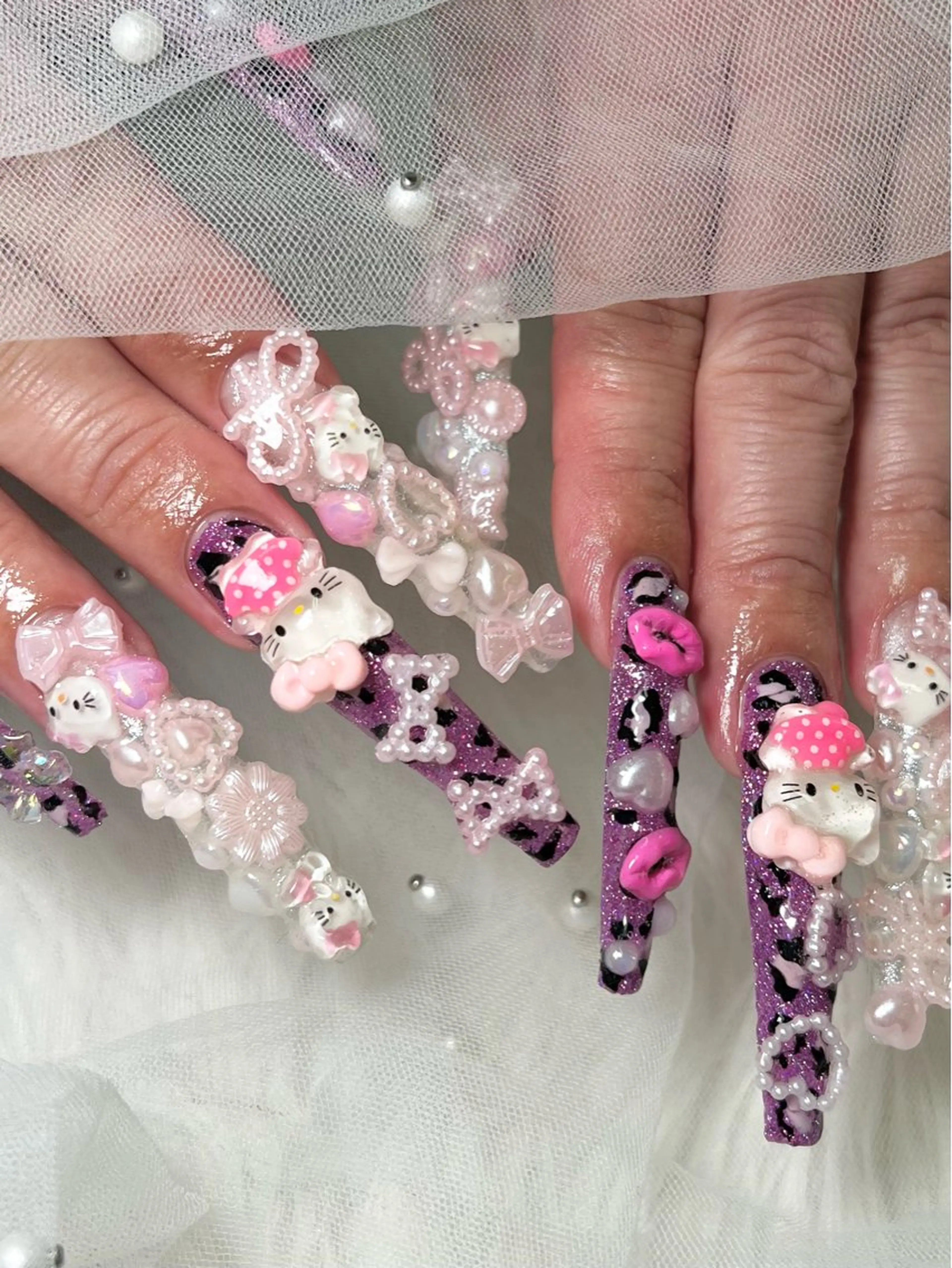 ネイル 韓国ネイル ワンホンネイル ハンドネイル alien girl所属・byul nails ビョルネイルのネイルデザイン