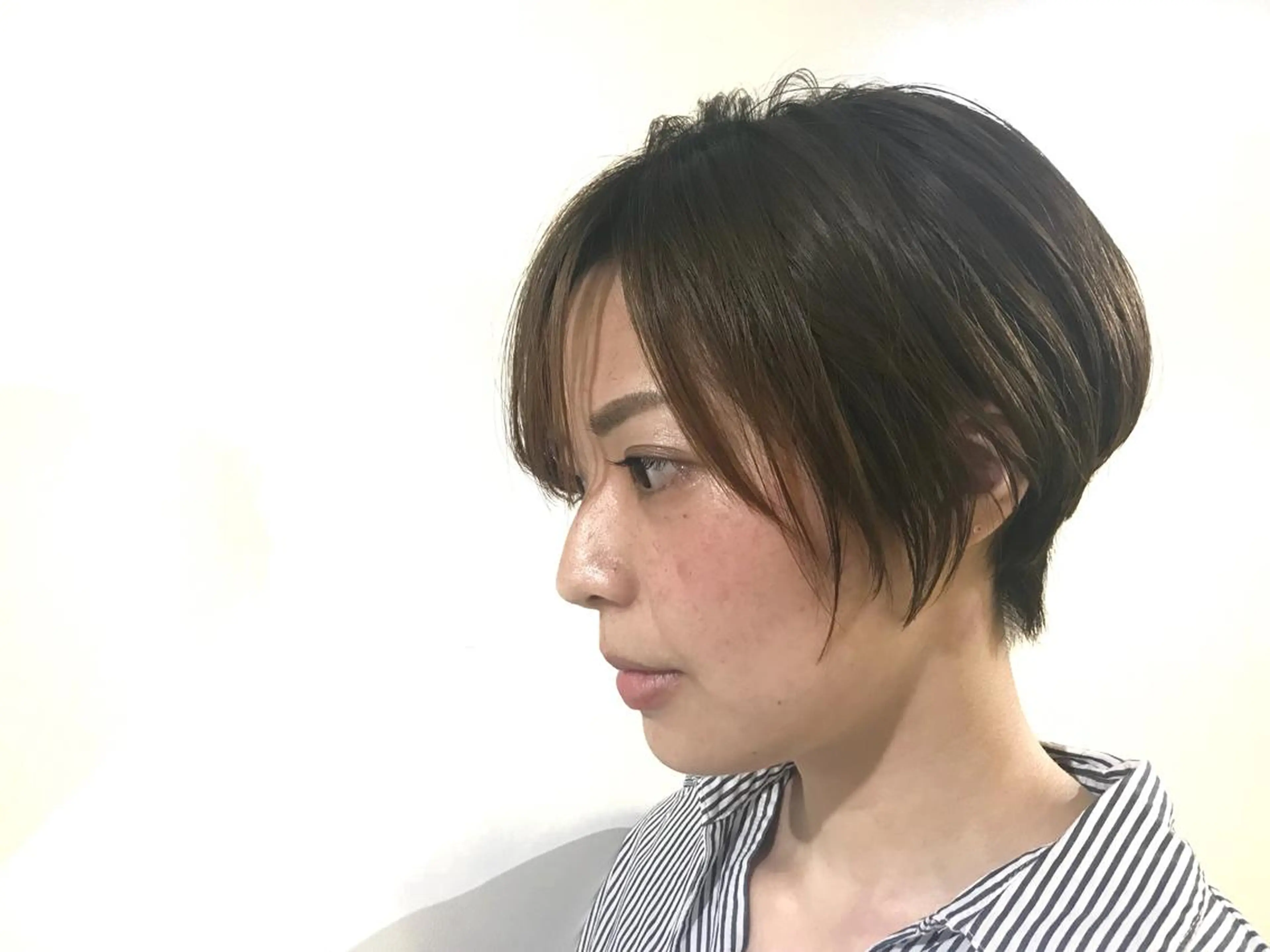 ショート カラー ベージュカラー オリーブベージュ ショートヘア ボブ/大人ヘア k-two濱田のヘアスタイル