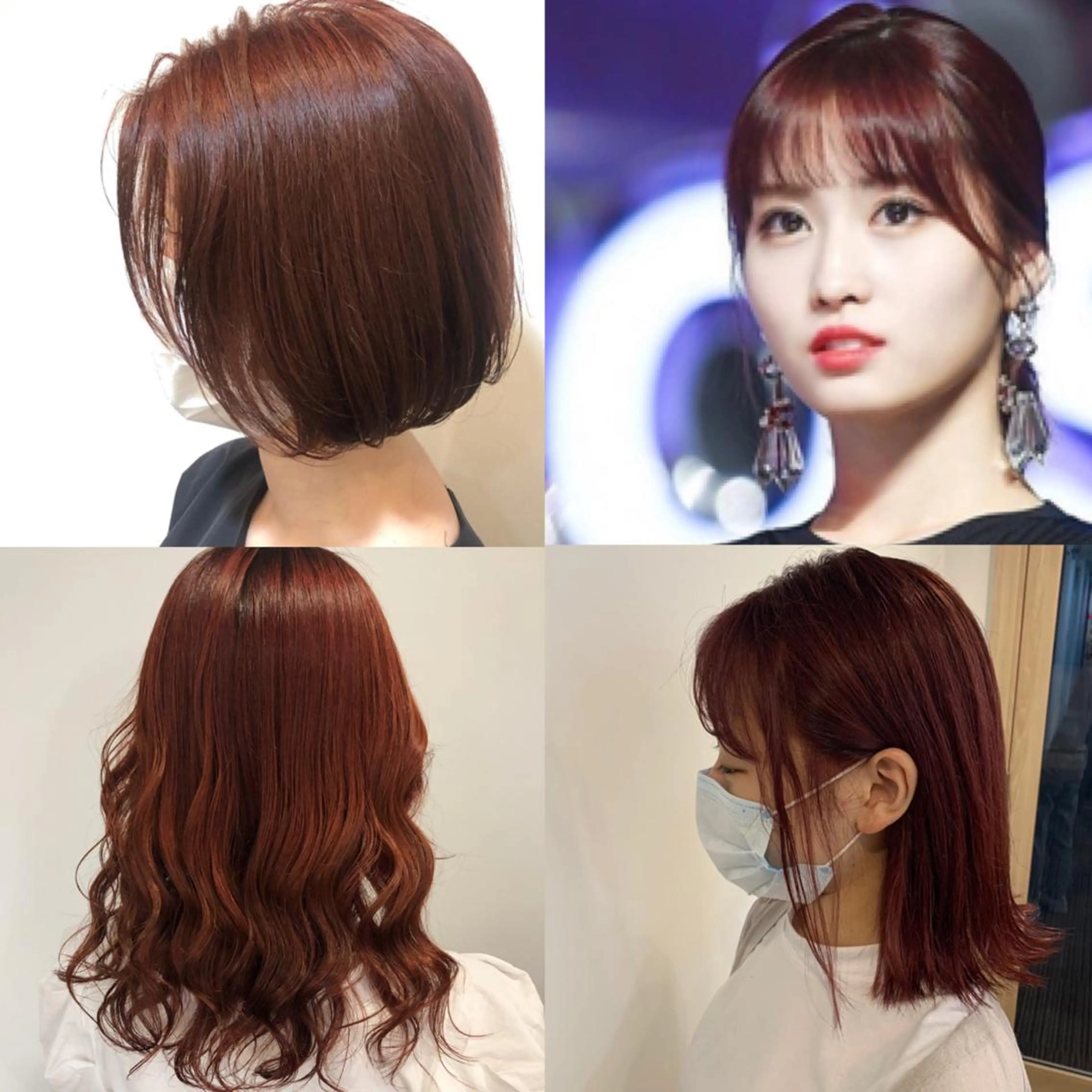カラー 大迫 江梨のヘアスタイル