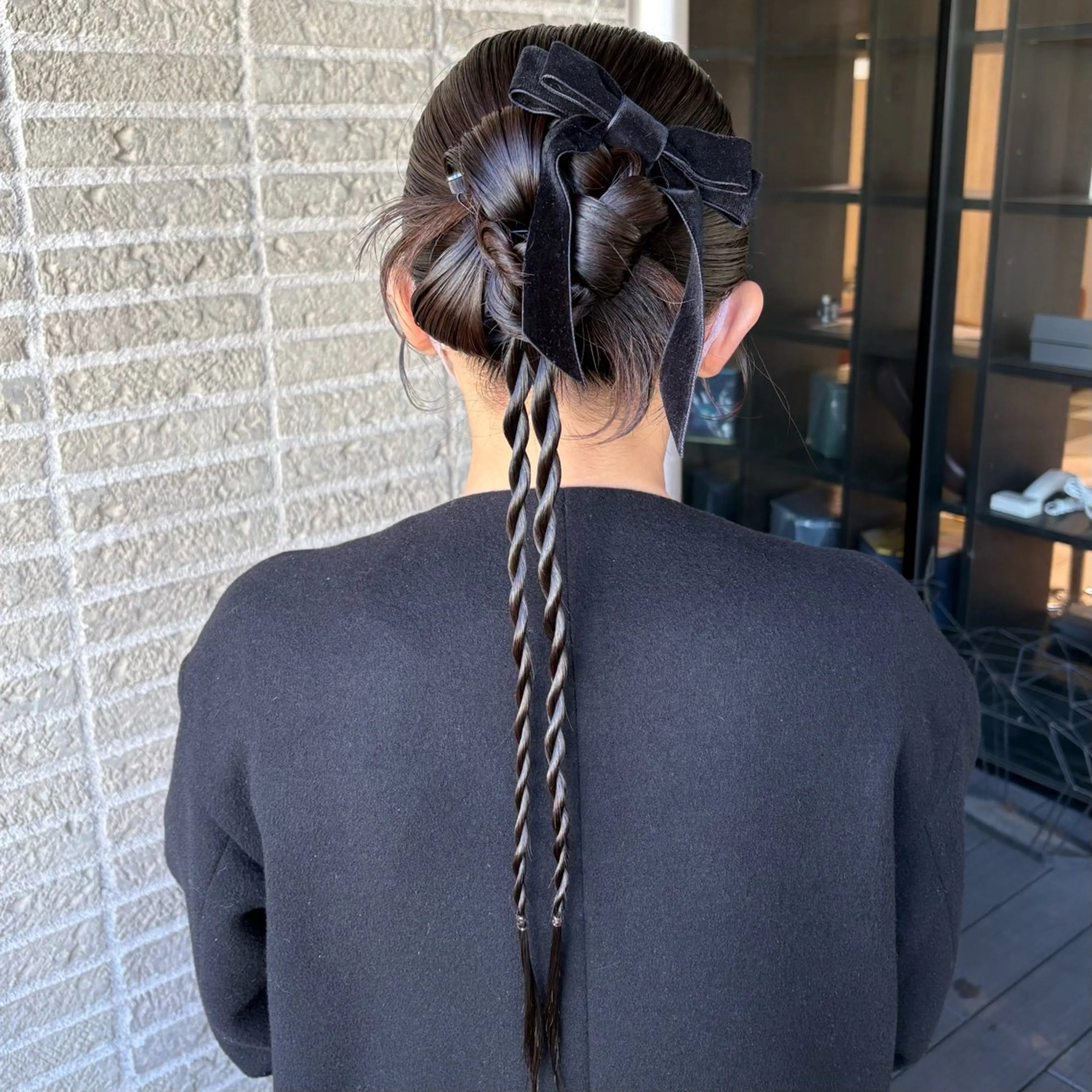 ロング ヘアセット カットモデル/ セット/宮里心香のヘアスタイル