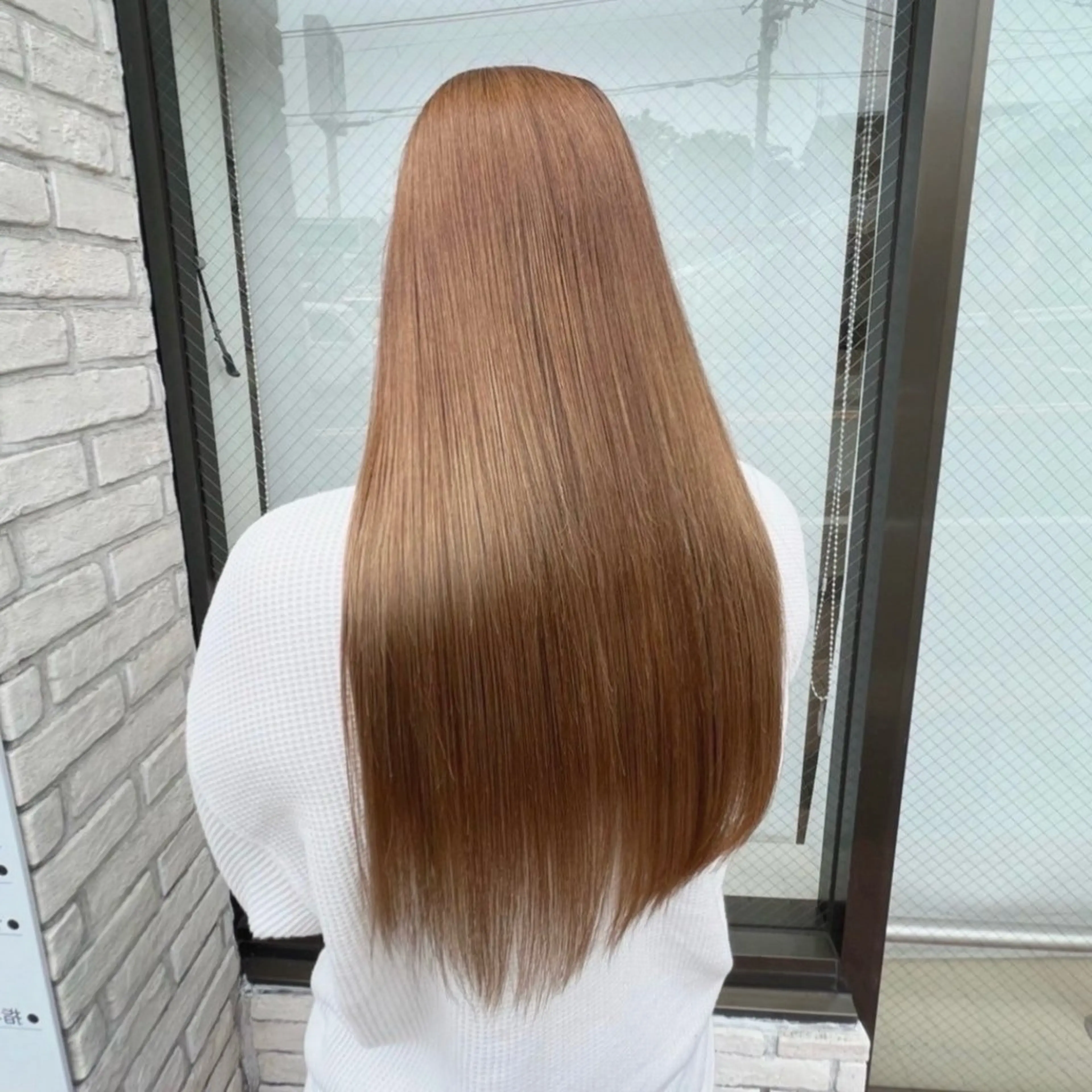 ロング 顔周りカット 縮毛矯正 縮毛矯正 モデル様募集中🍏✨ Ash_Manamiのヘアスタイル