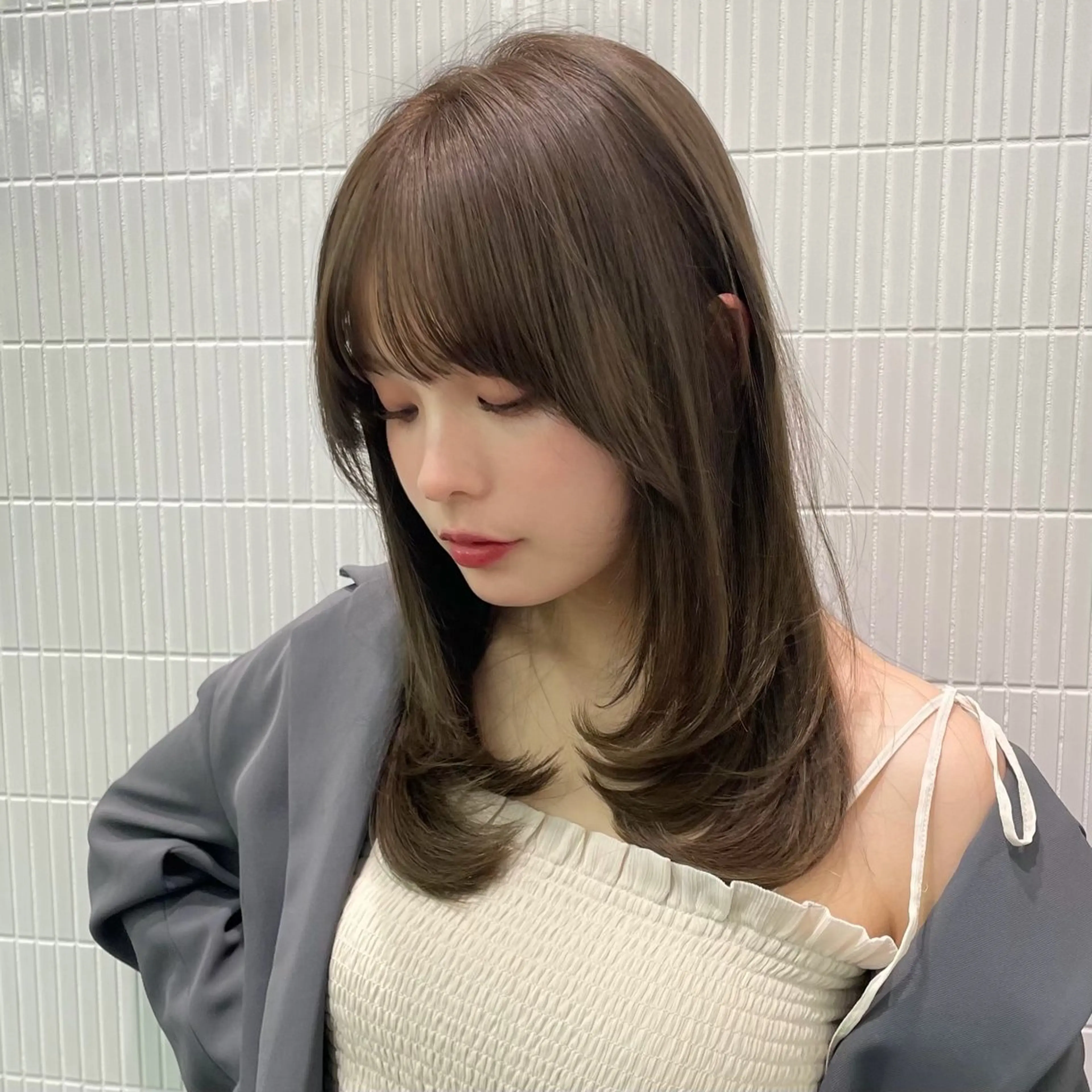 ミディアム 無料CUT 募集中🩷/横浜のヘアスタイル