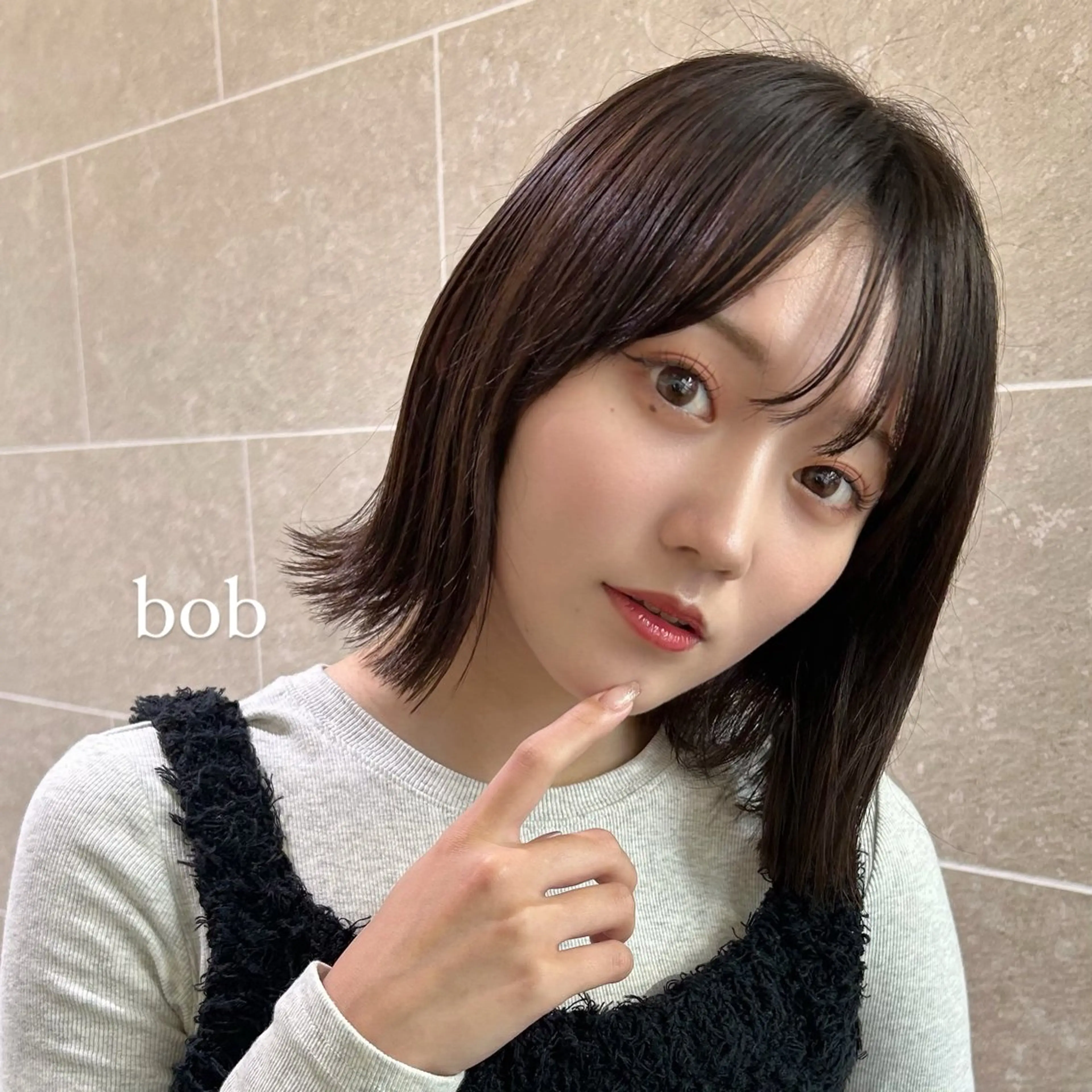 sand大阪梅田所属・くろかわ まいのヘアスタイル