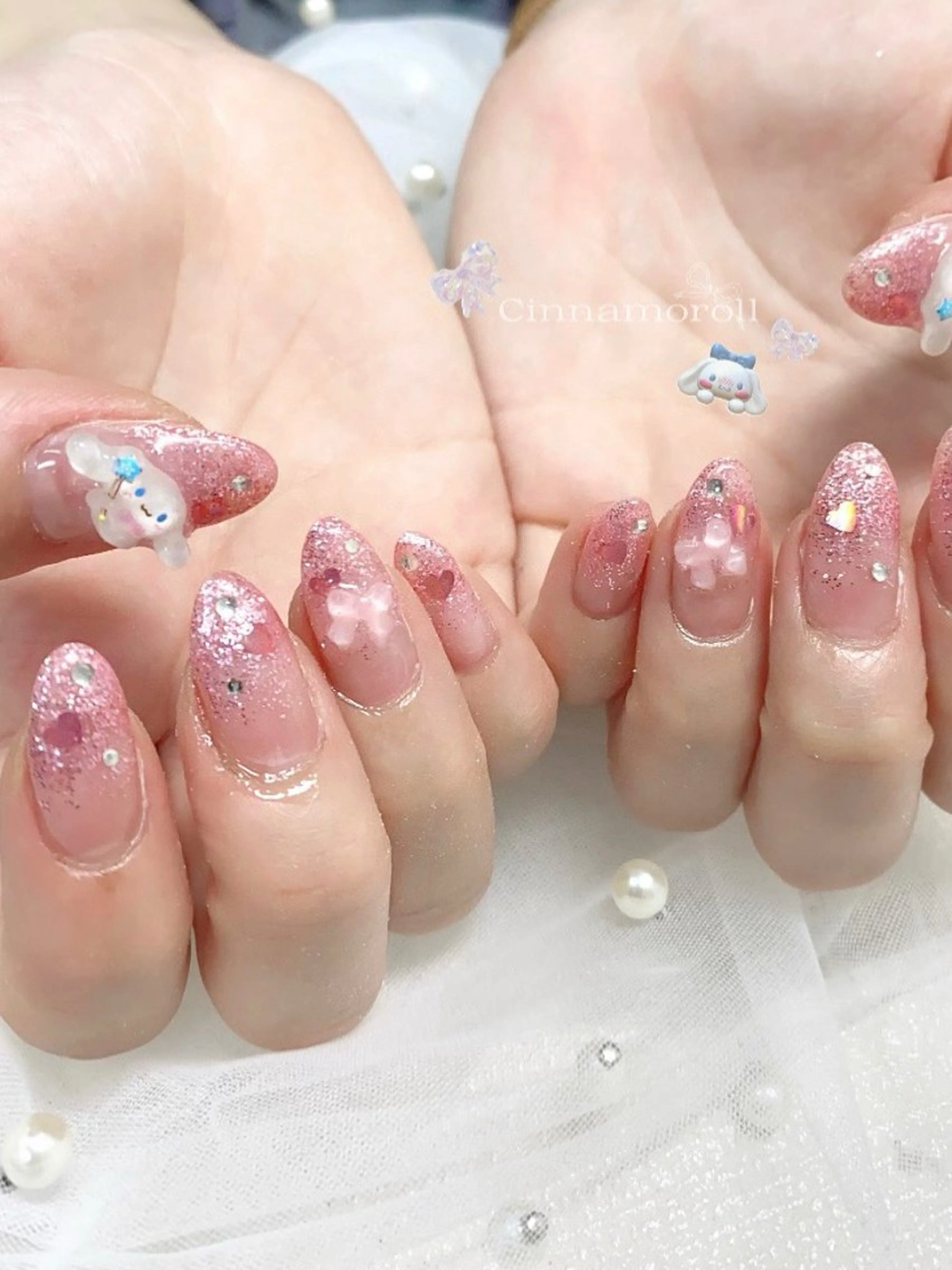 ネイル ハンドネイル フットネイル Nailsalon mui.所属・中家 亜紗子のネイルデザイン
