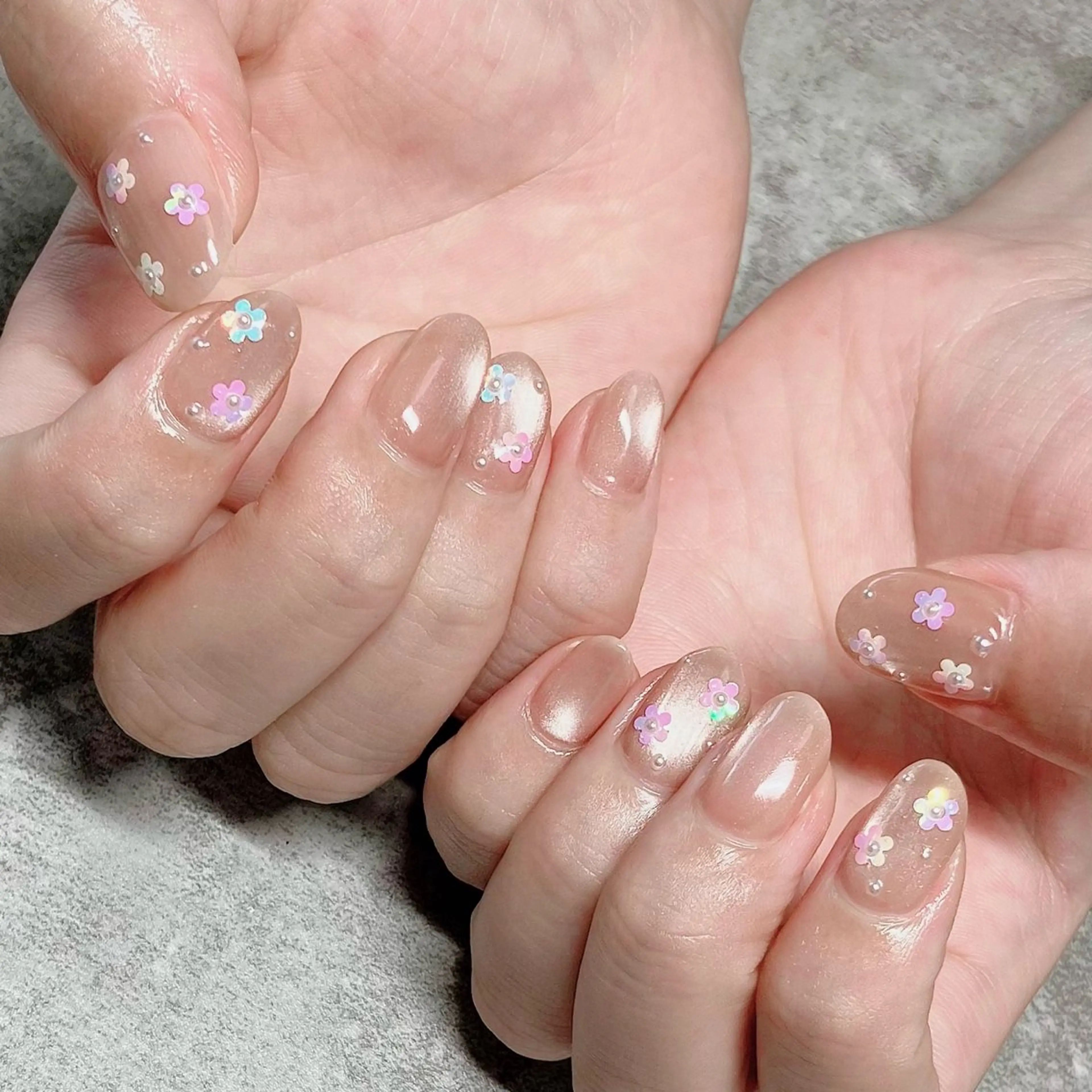 ネイル ハンドネイル ハンドケア haleyume所属・shino🌟 痛ネイルのネイルデザイン