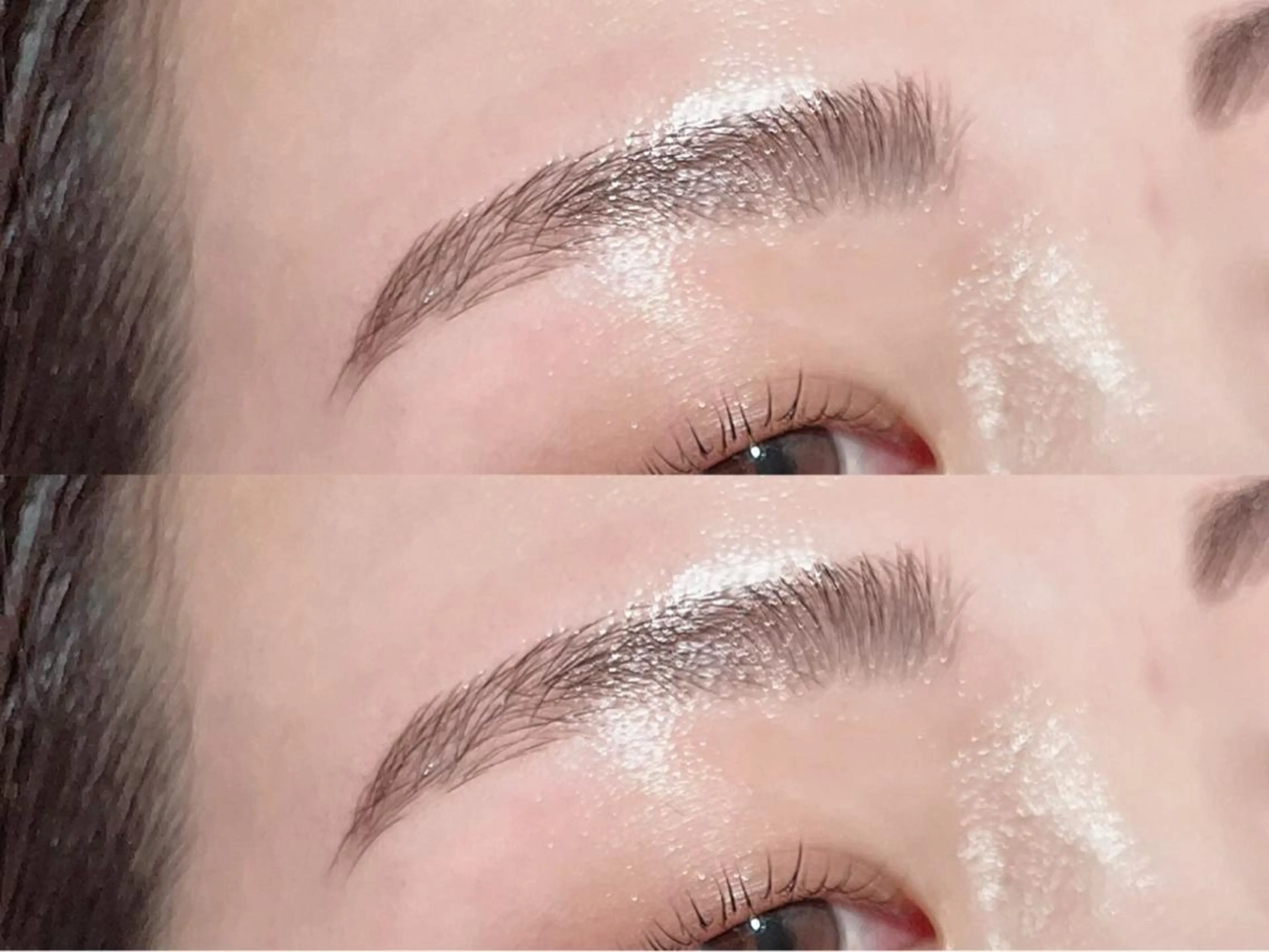 《🐈‍⬛練習モデル🎀》アイブロウ WAX脱毛🪄︎︎の写真