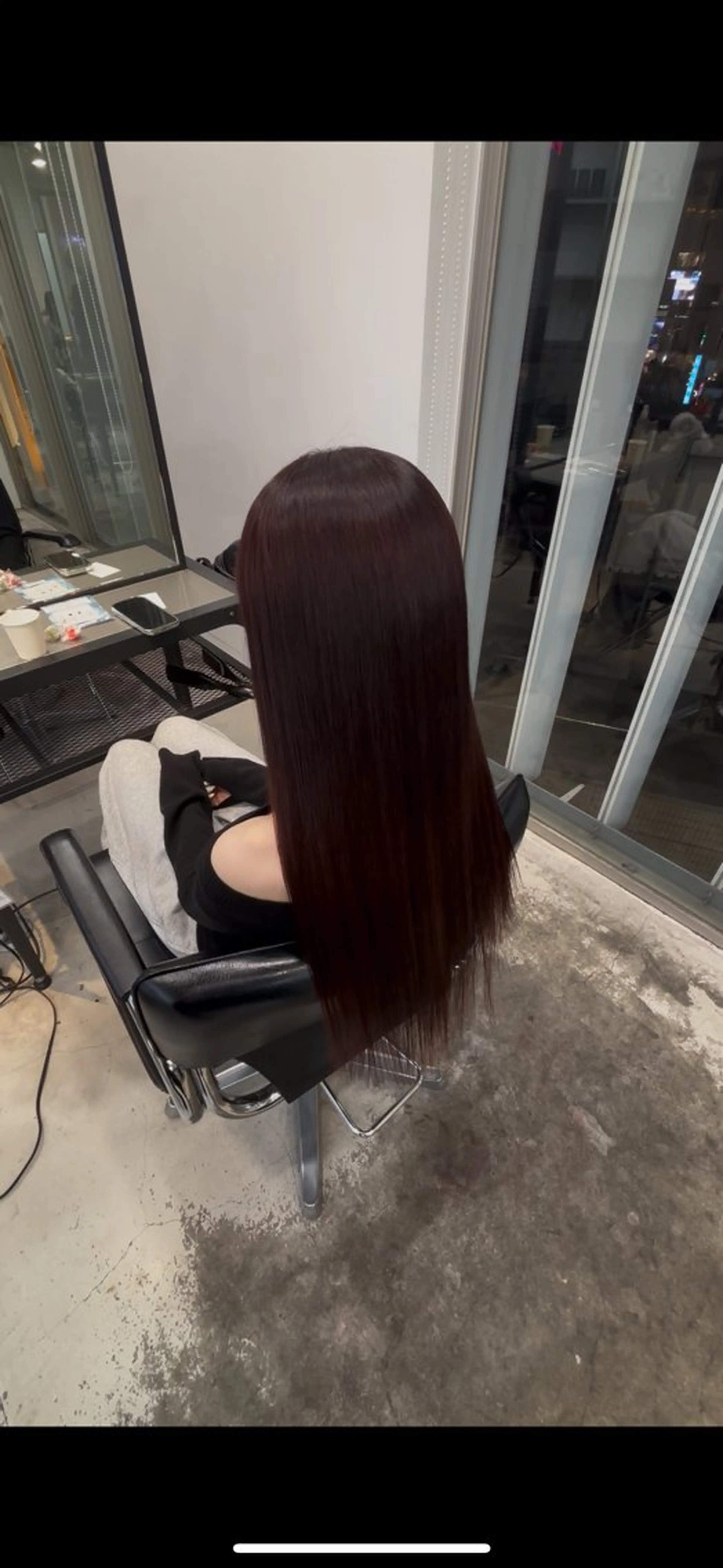 ロング カラー ヘアカラー 縮毛矯正 トリートメント ダメージレス艶髪 🦋MISAKI🦋のヘアスタイル