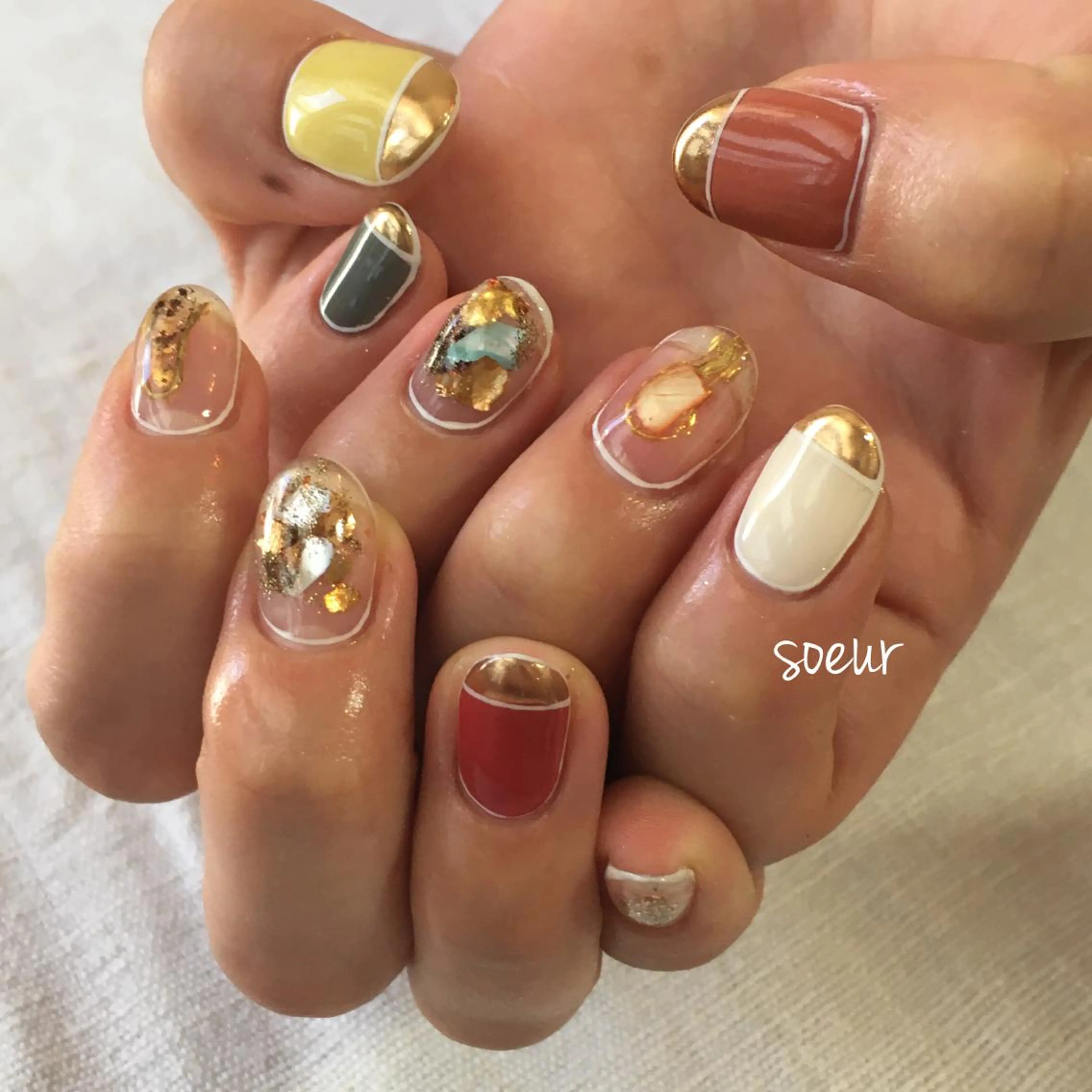 ネイル soeur_ 武蔵浦和のネイルデザイン