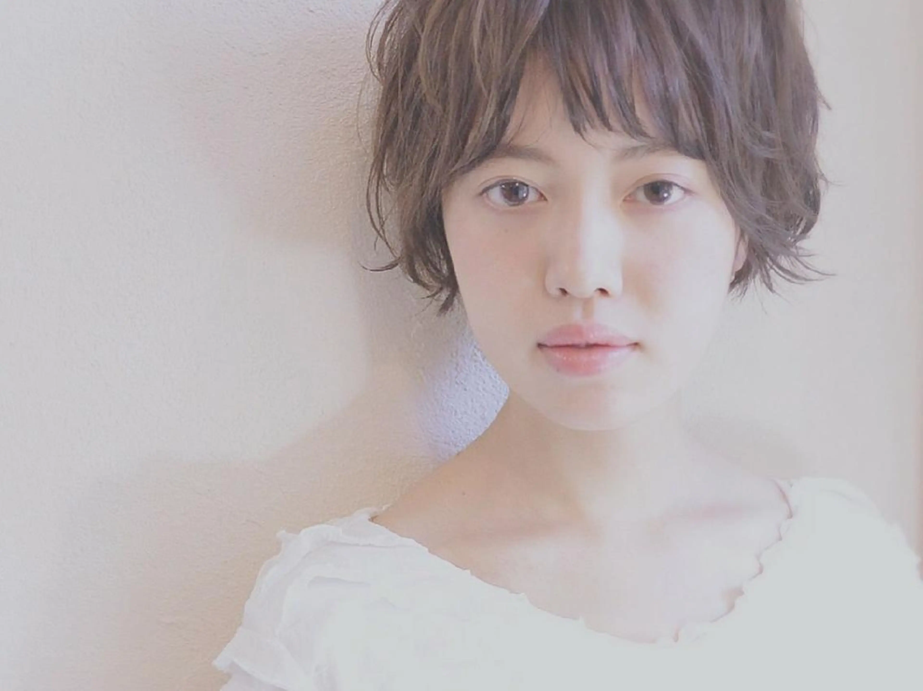 ショート パーマ カラー カット パーマ トリートメント 小顔ショート✁ ⁂Yukari⁂のヘアスタイル