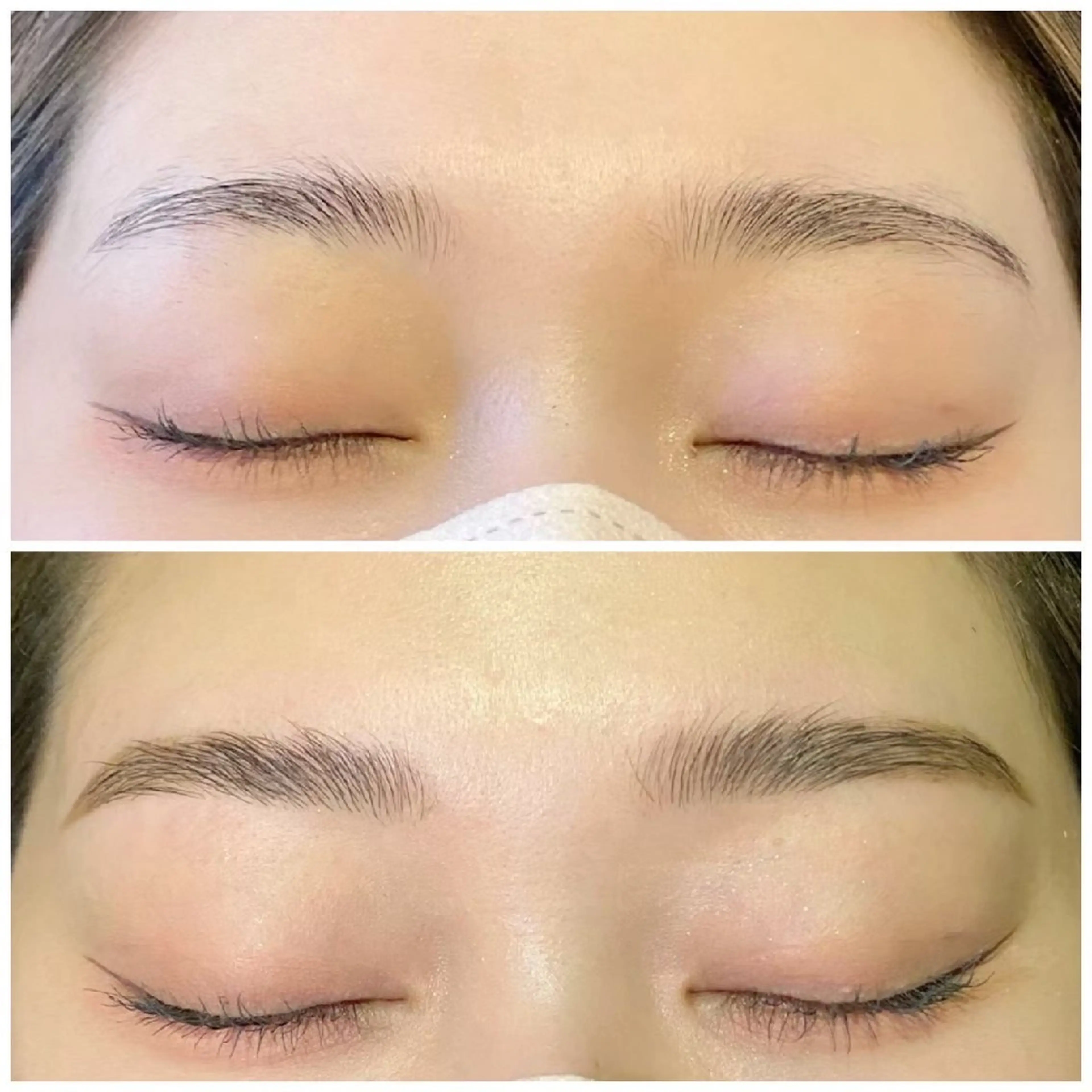 アイブロウ マツパ 束感まつぱ🥑🤍 NATUKI🤍のヘアスタイル