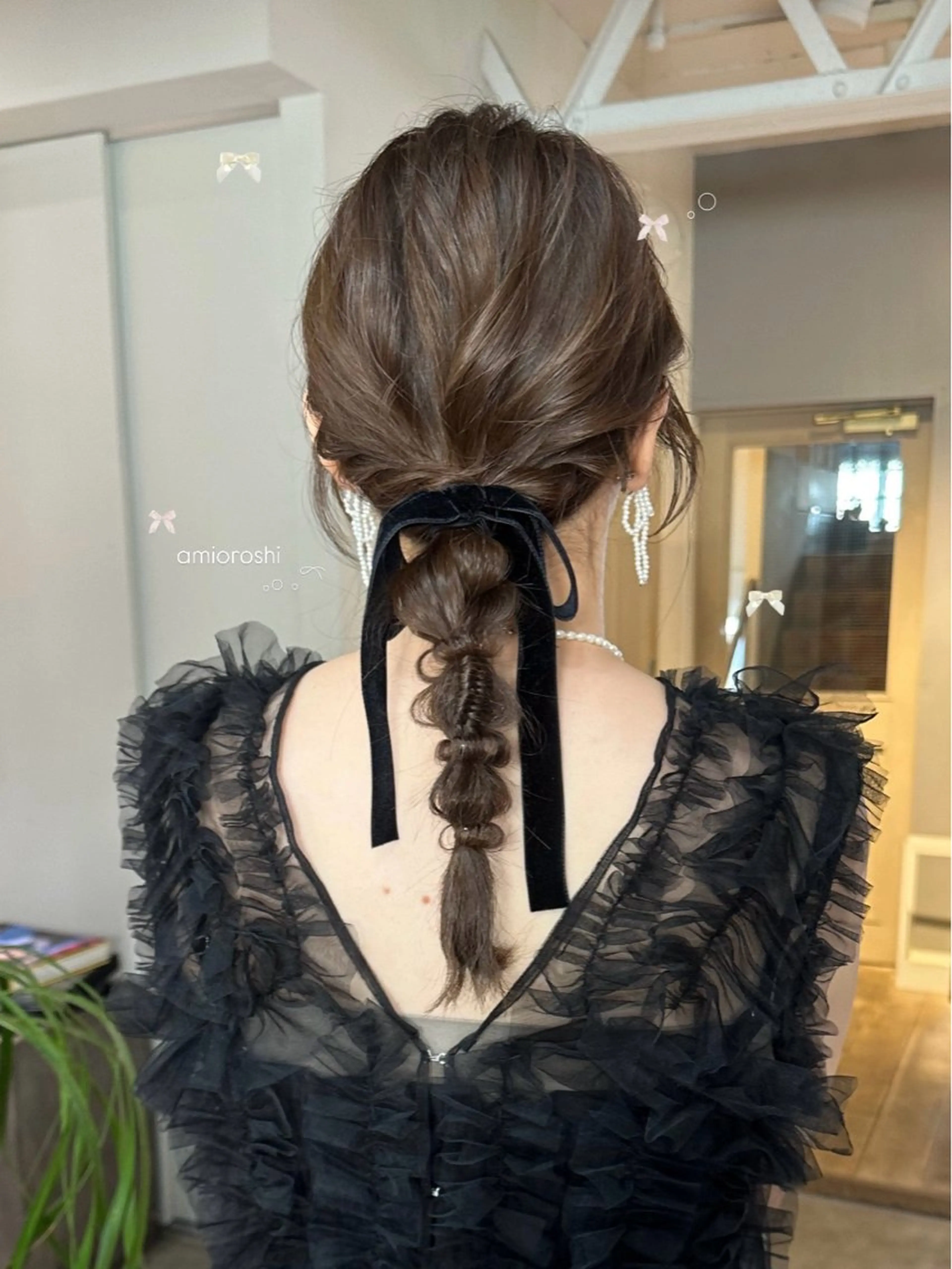 ロング カラー ヘアセット 暖色カラー/レイヤー 🌙 オノユリカのヘアスタイル