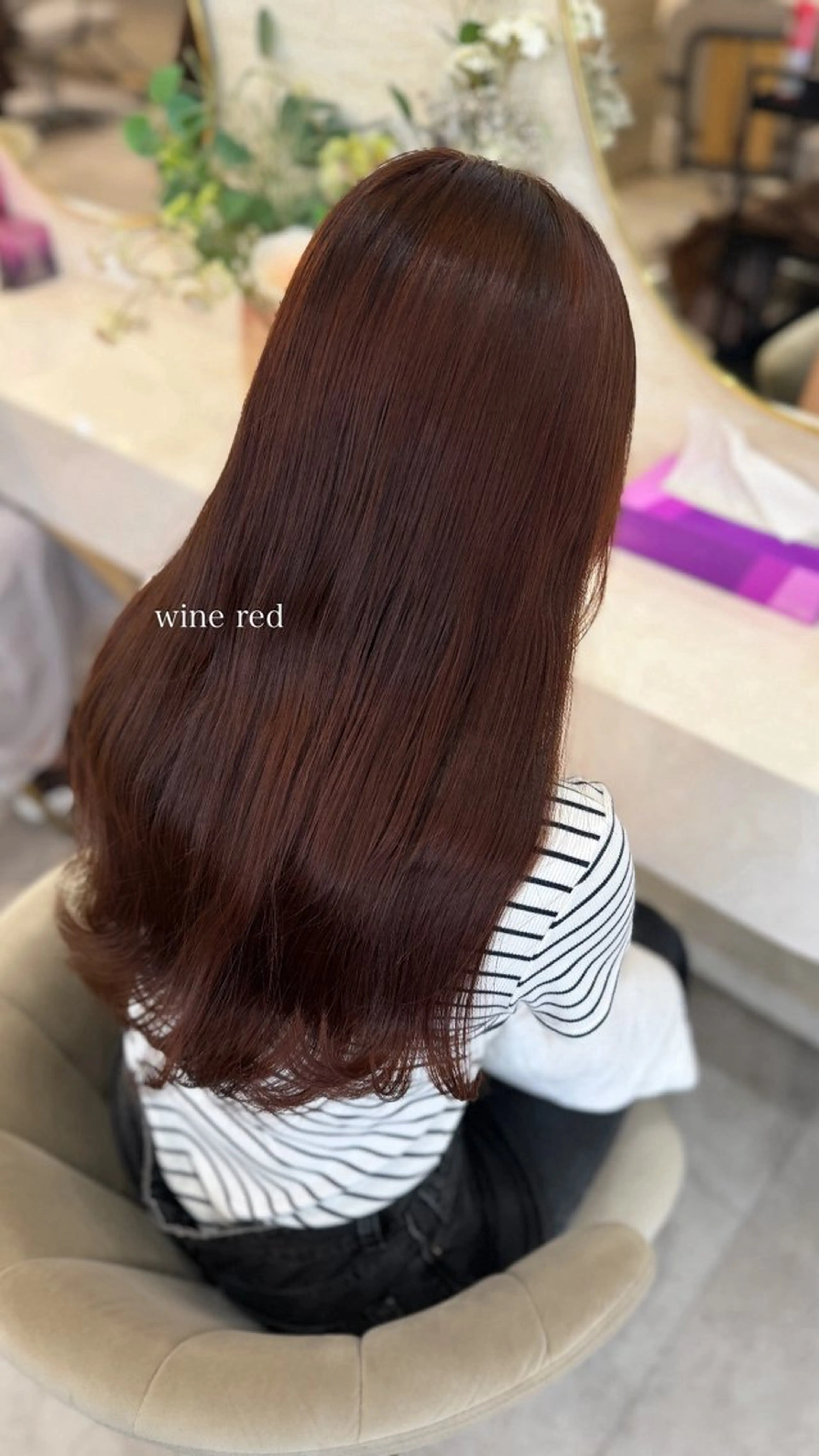 ロング カラー ヘアカラー 【メンズ特化】池袋 韓国スタイル飯塚のヘアスタイル