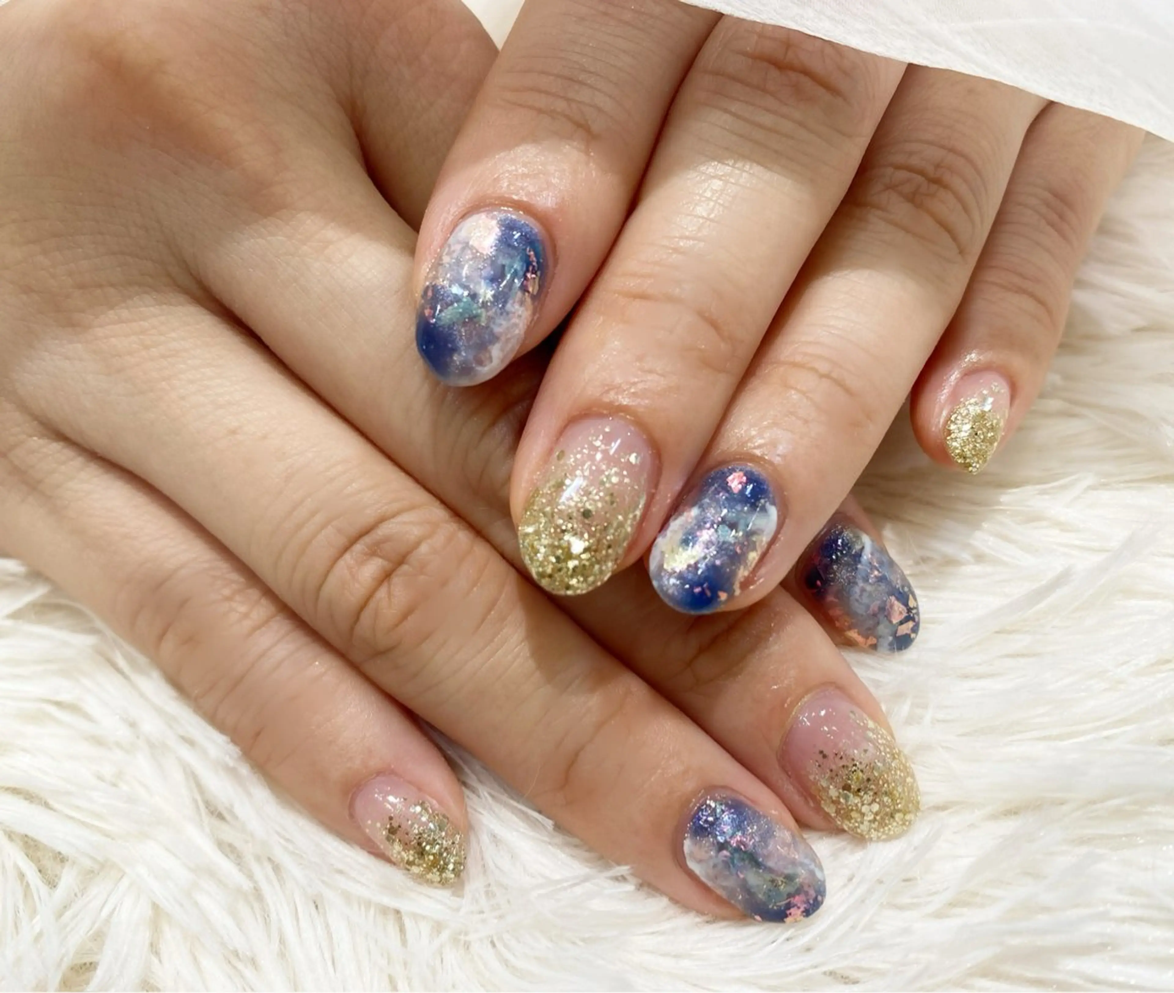 ネイル 持ち込み ニュアンスネイル ハンドネイル ネイルサロン nail_upのネイルデザイン