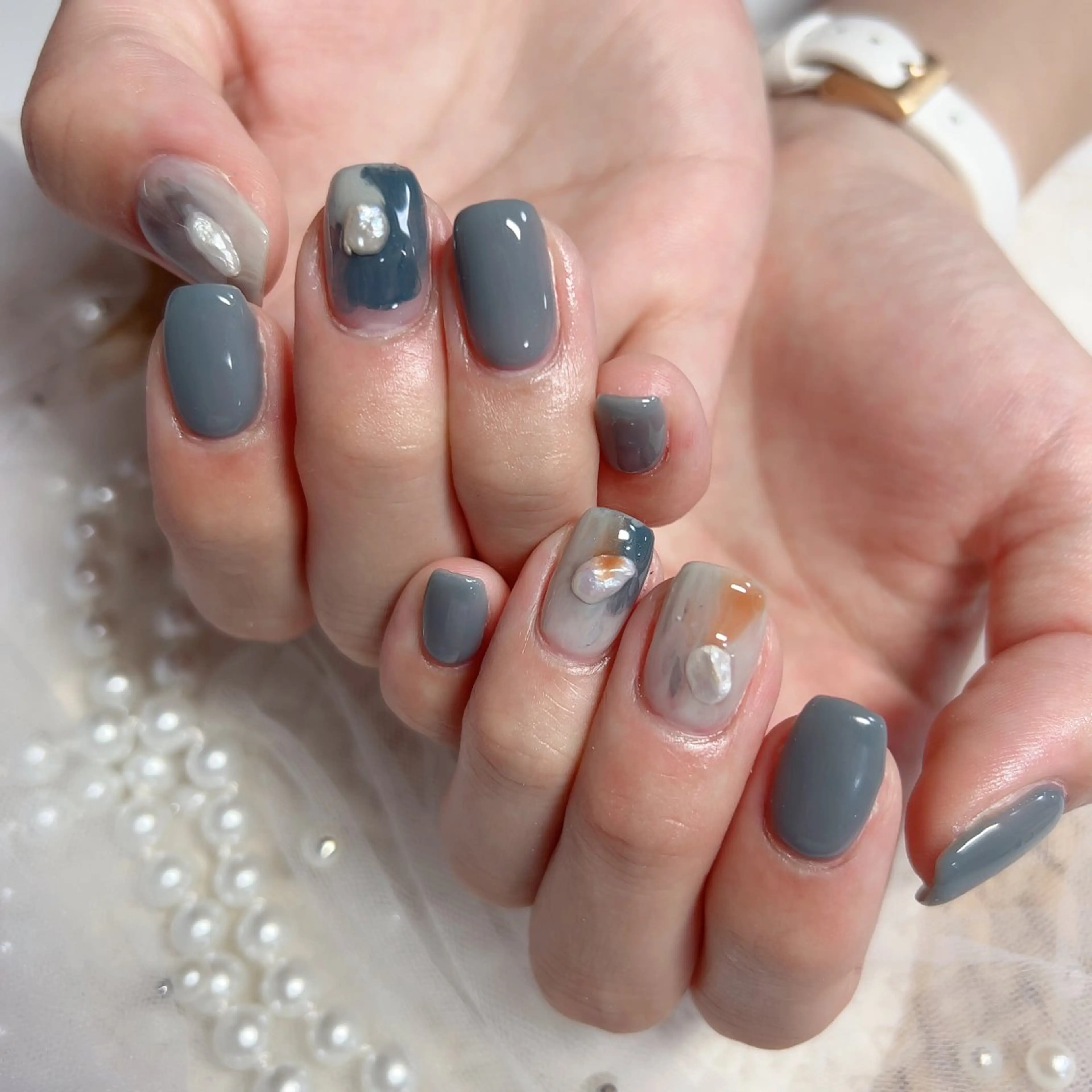 ネイル ハンドネイル 🎀Ｍ nails✨ ビューティーのネイルデザイン