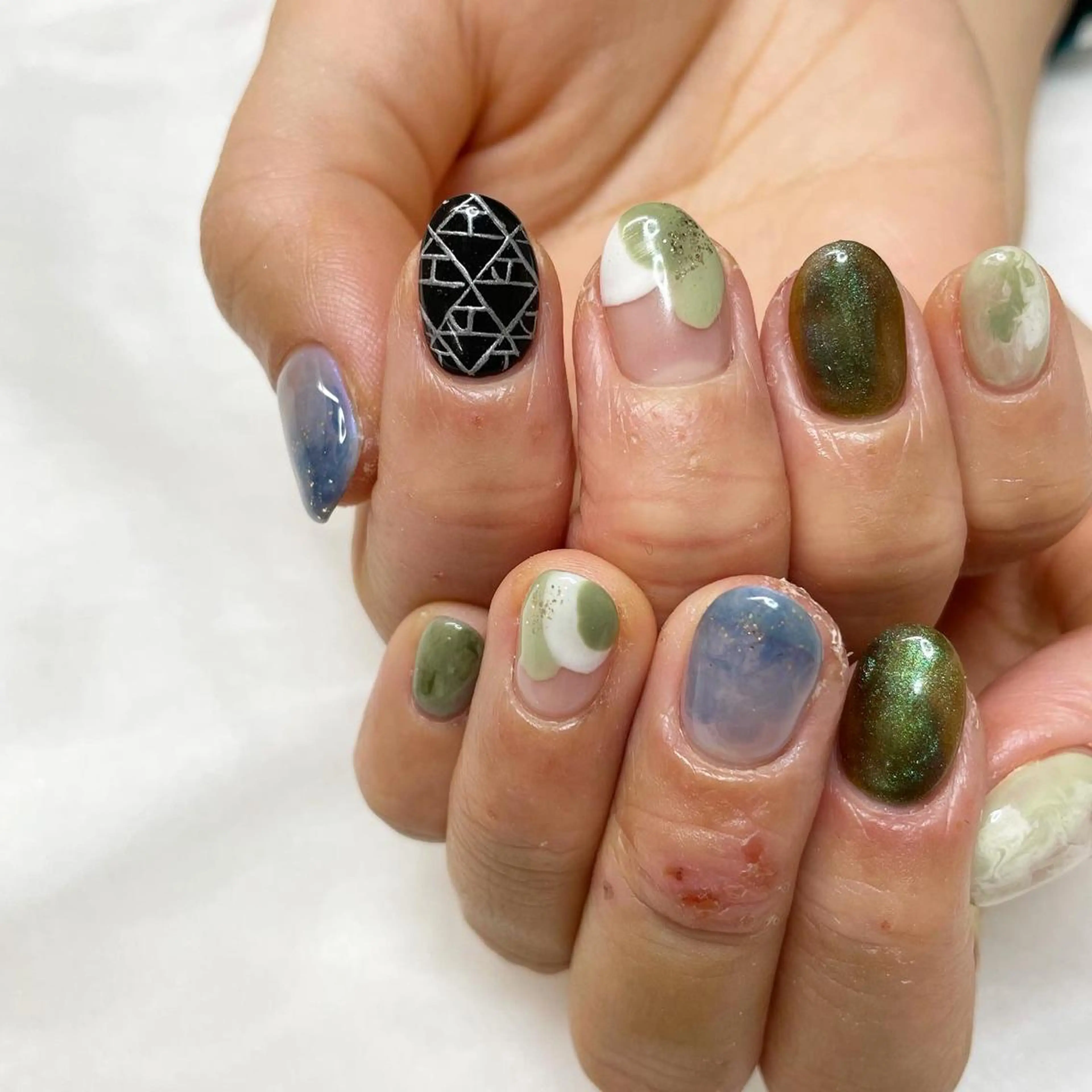 ネイル ハンドネイル うにゃねいる ✿ harunaのネイルデザイン