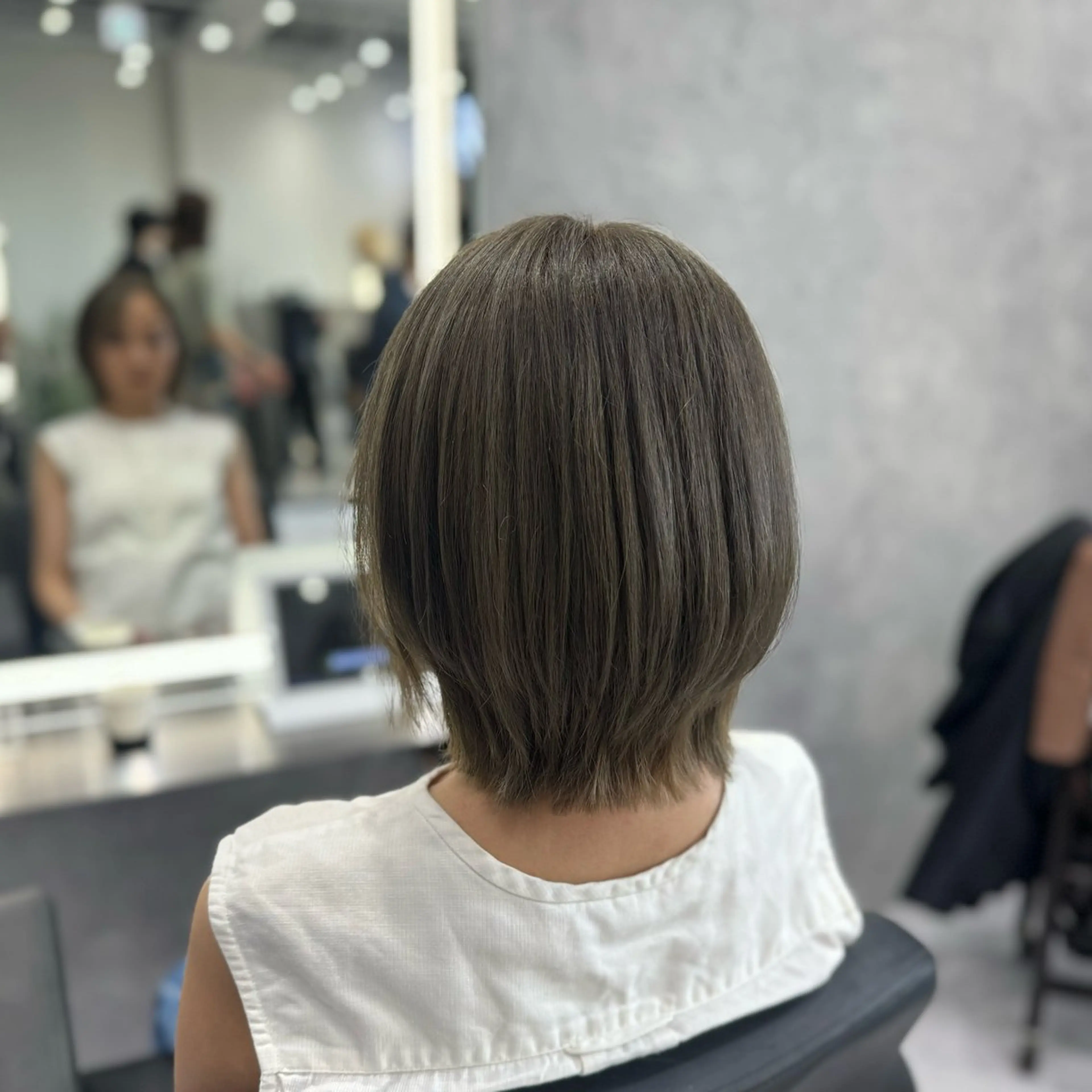 ショート カット ヘアカラー ❤️‍🔥シールエク ＋カラー京❤️‍🔥のヘアスタイル