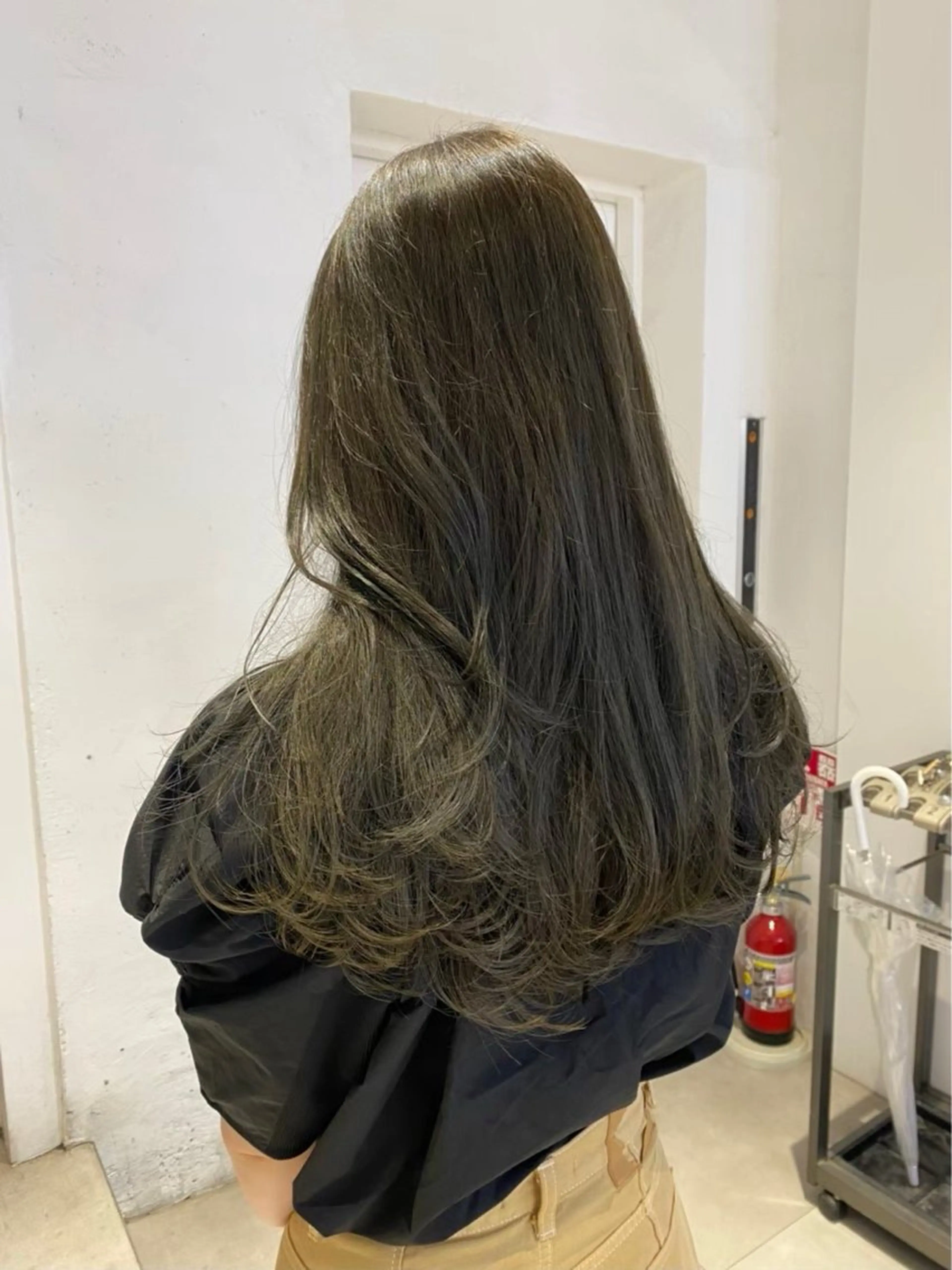 セミロング 山田 遥真のヘアスタイル