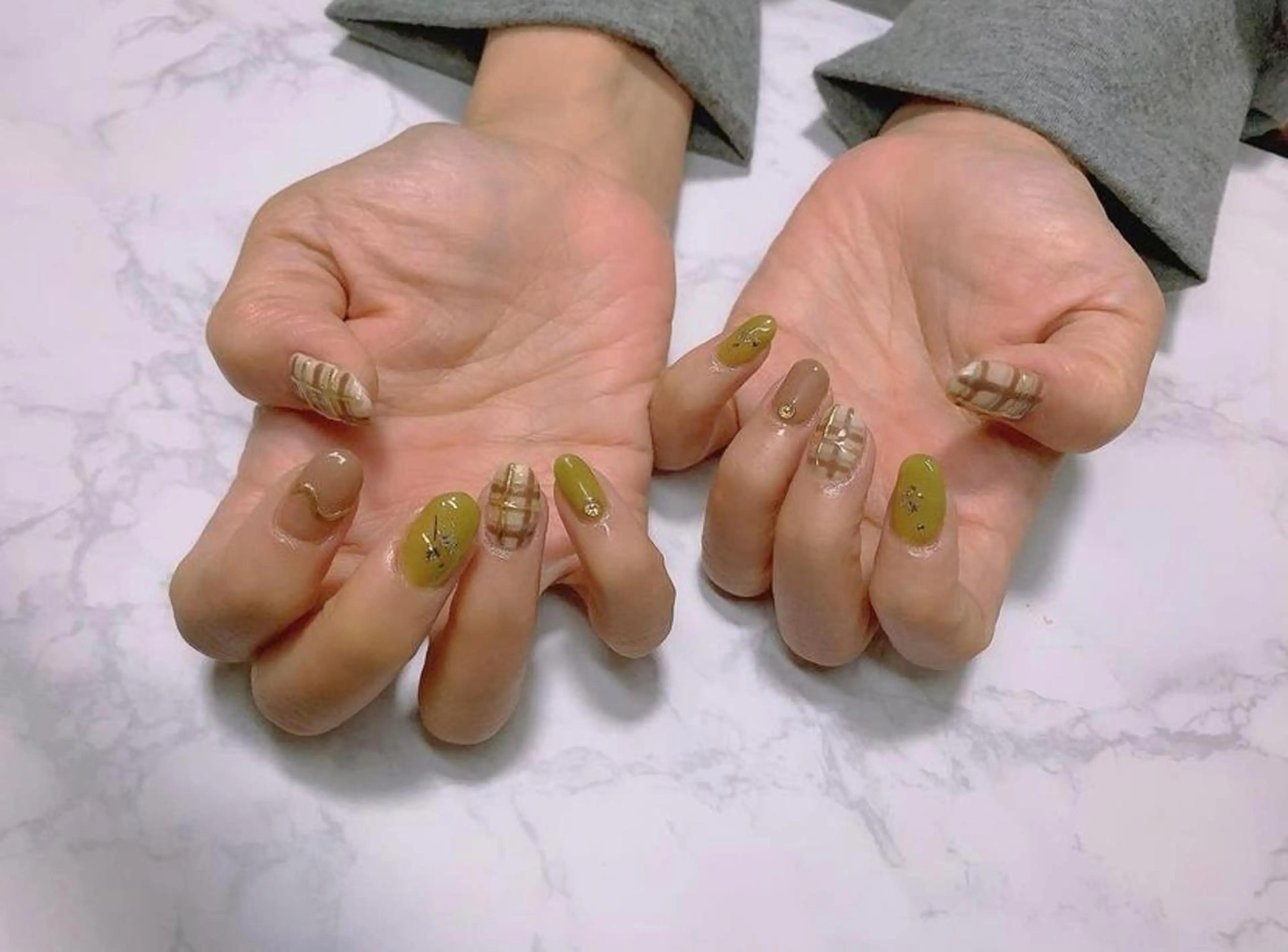 ネイル 大阪江坂 Kaiのネイルデザイン