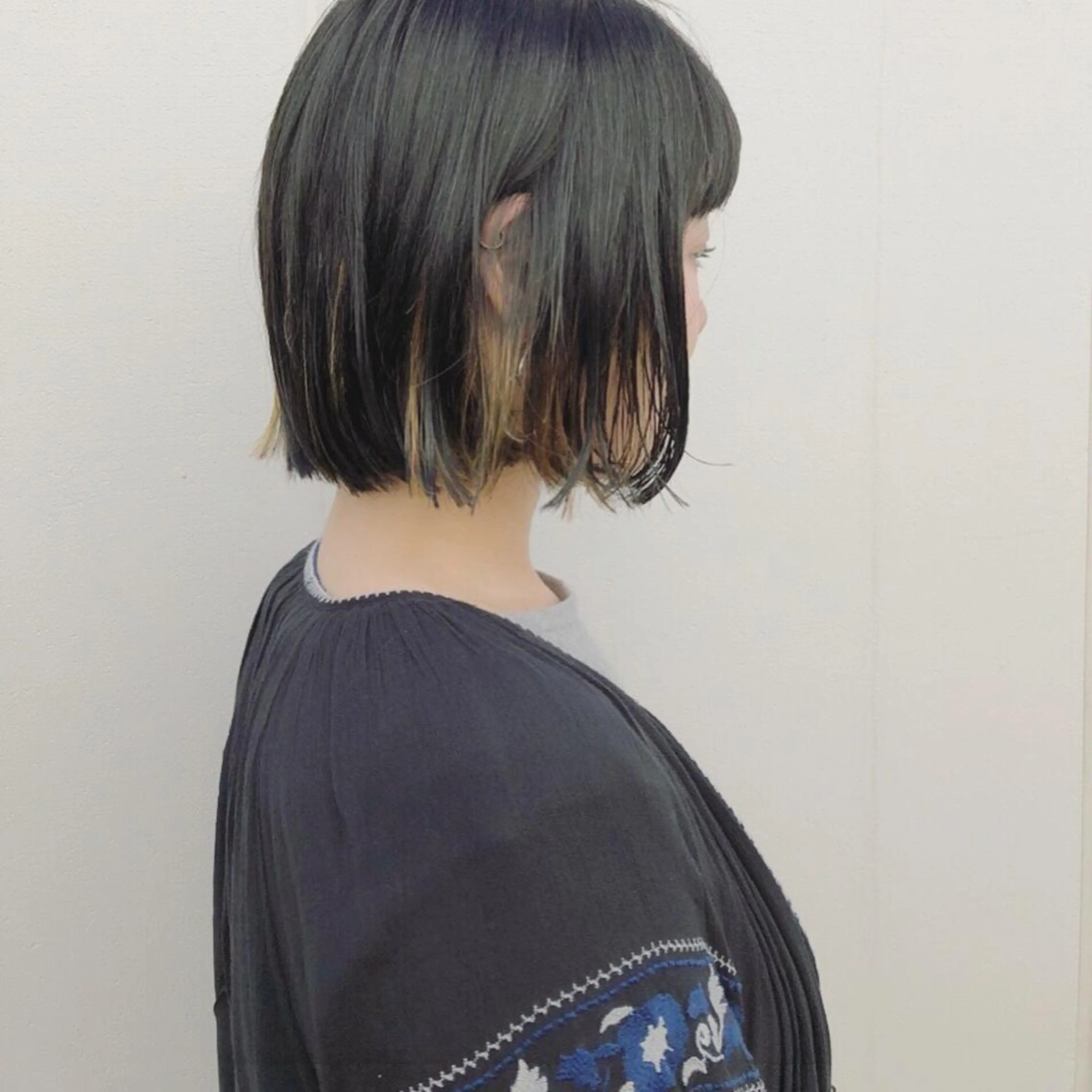 ショート カラー ノグチ ユウキ/ボブのヘアスタイル