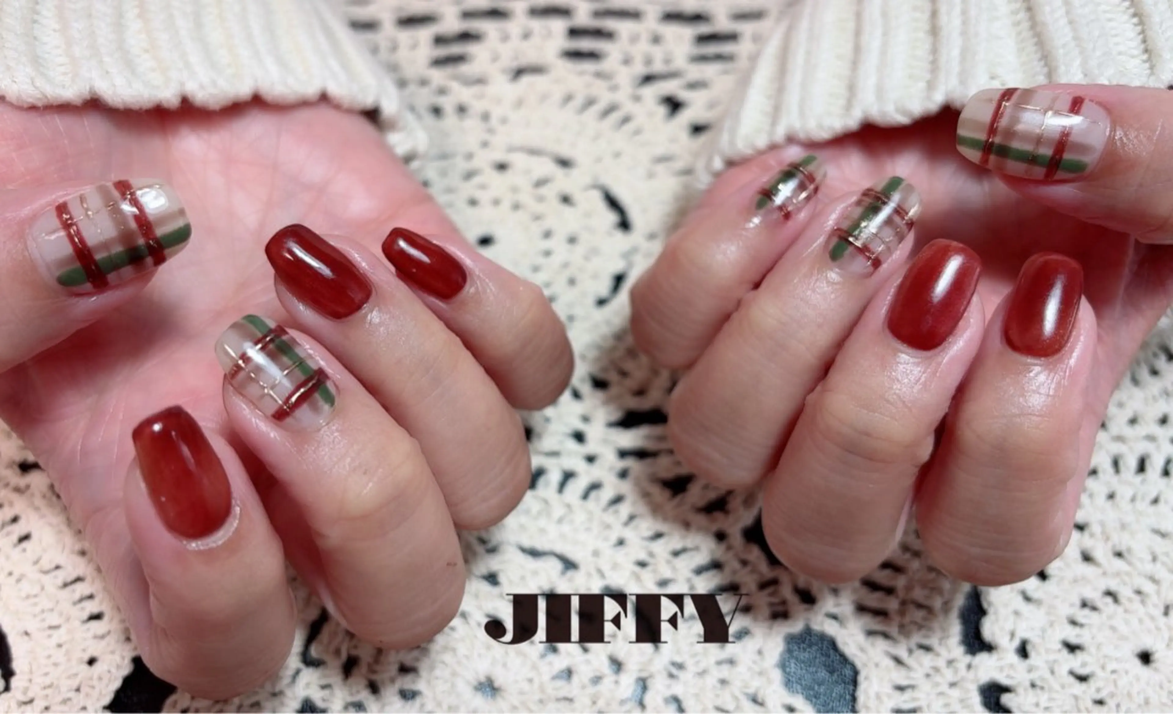 ロング JIFFY nailstudioのネイルデザイン