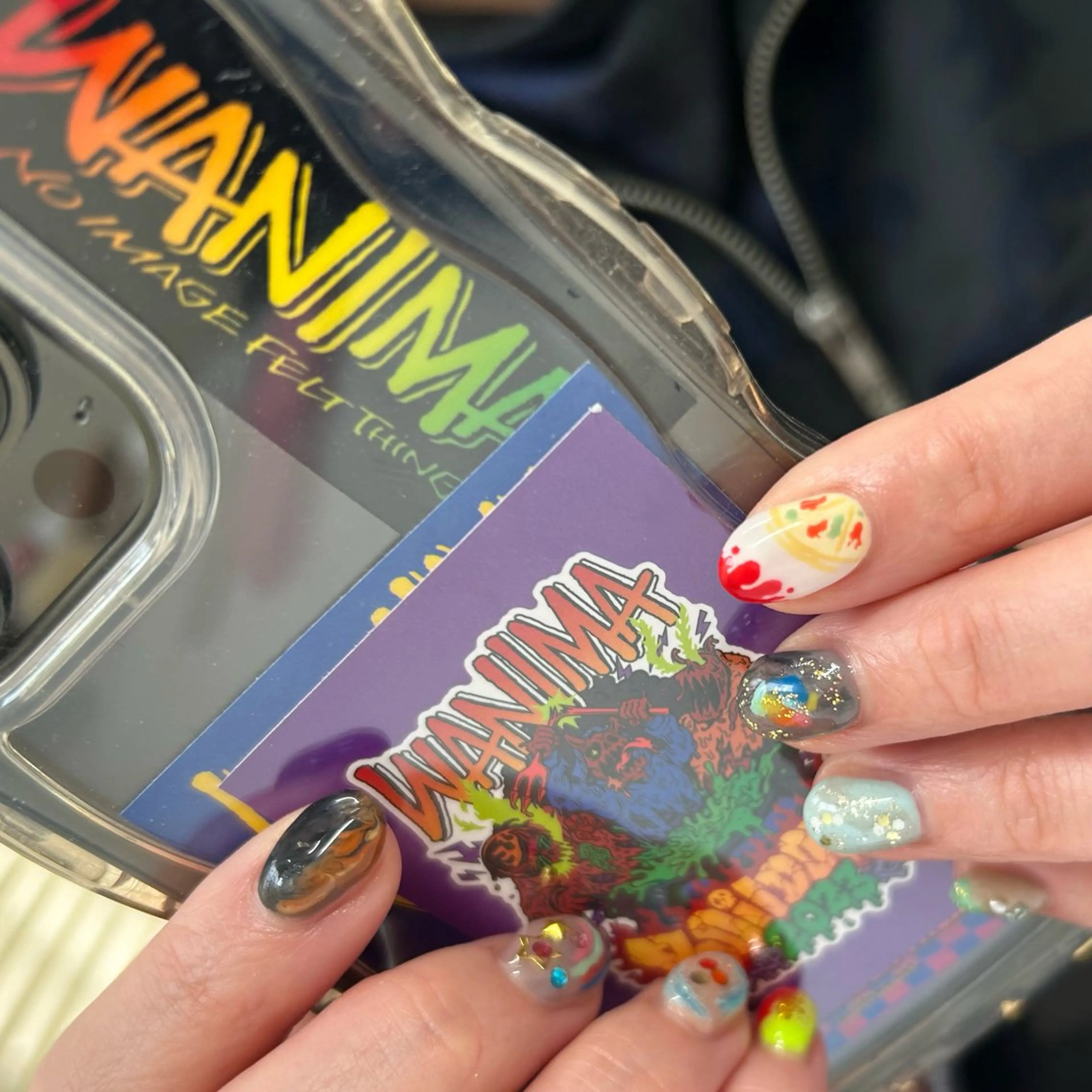 ネイル ハンドネイル プライベートネイルサロンone nail所属・one nail 【推し/概念ネイル】のネイルデザイン