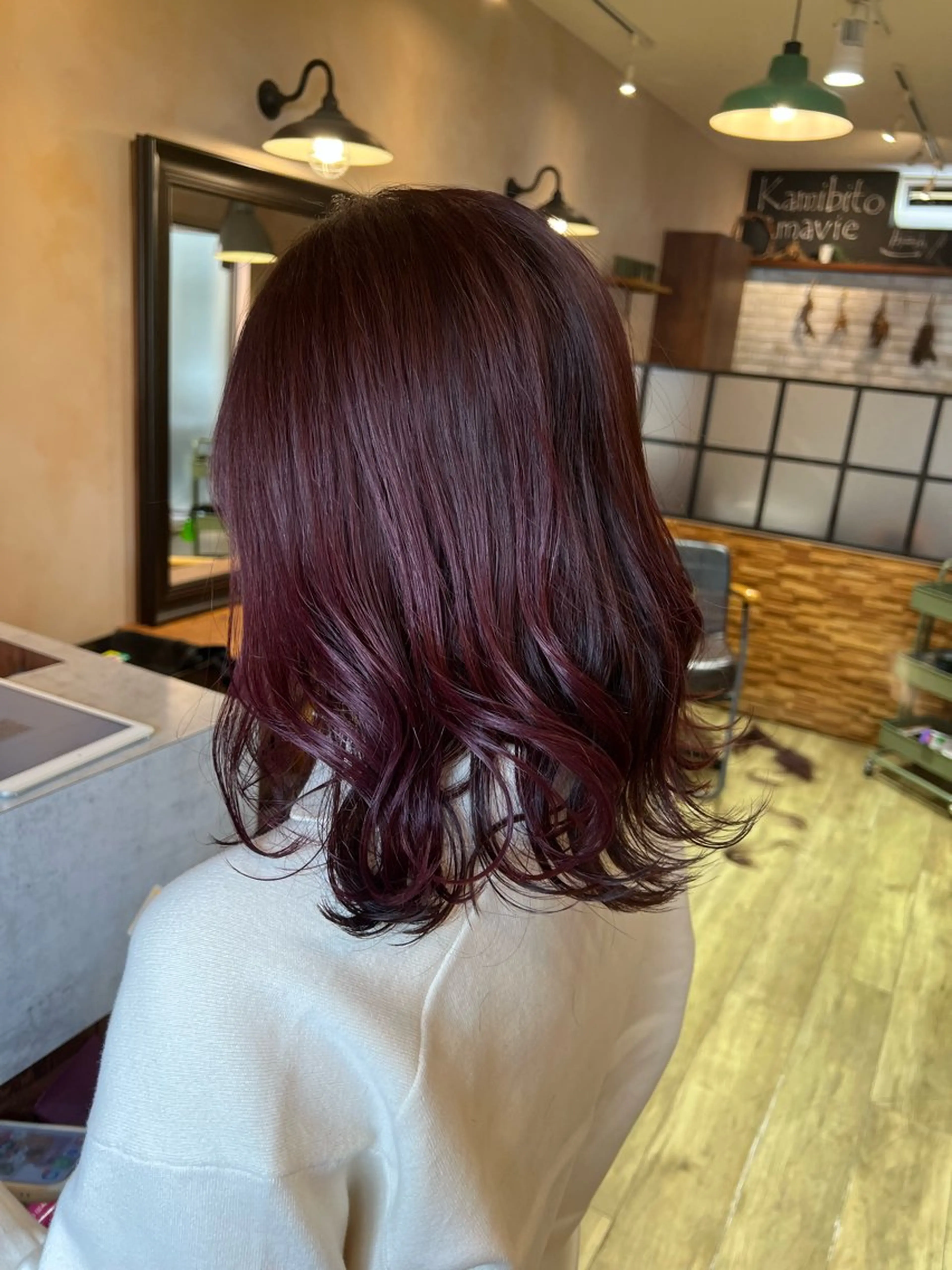 ミディアム sakuma daikiのヘアスタイル
