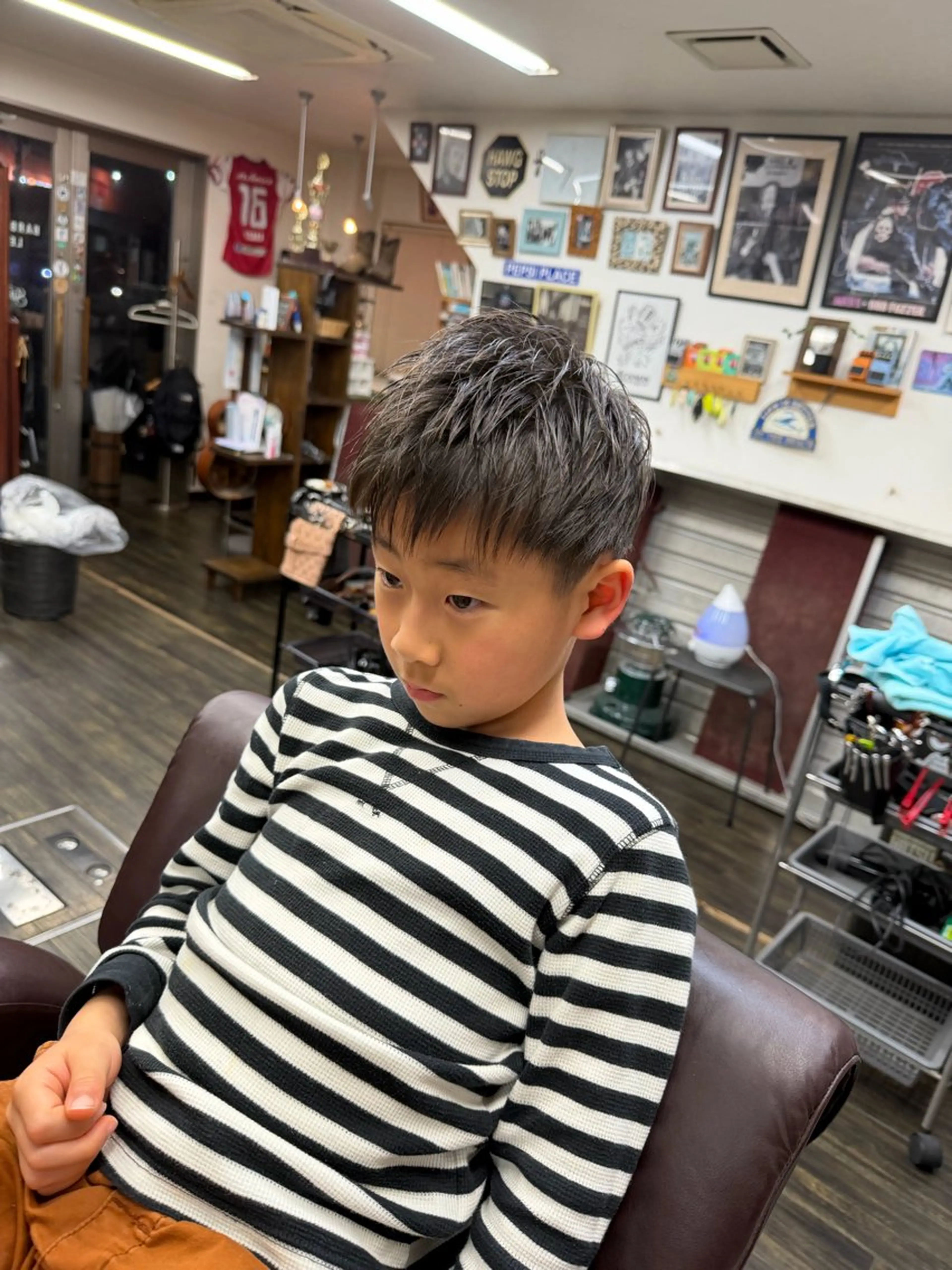 ショート メンズ キッズ 高東 俊介のヘアスタイル