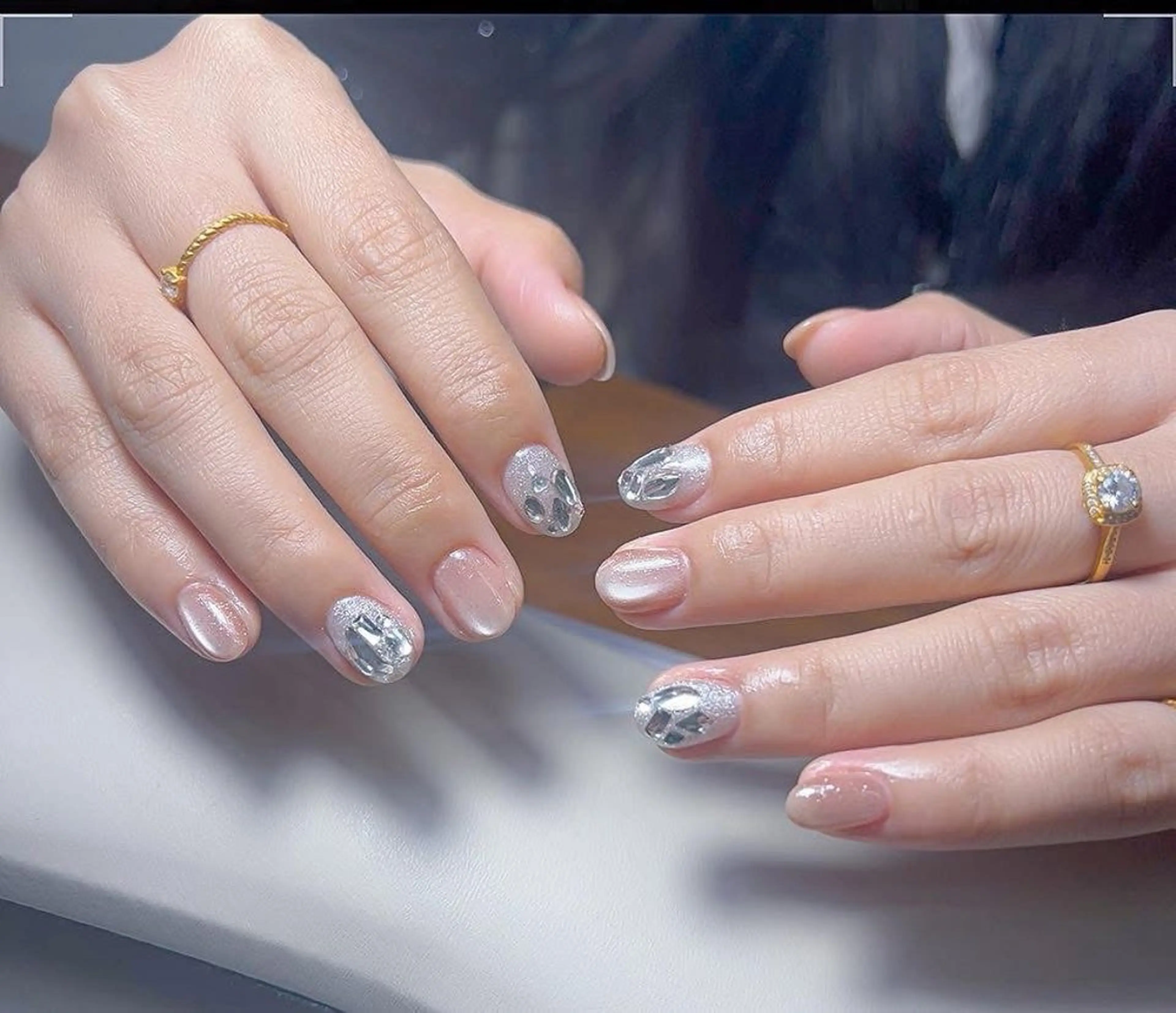 ネイル チークネイル フットネイル フレンチネイル グラデーション 韓国ネイル Yuki nail staffのネイルデザイン